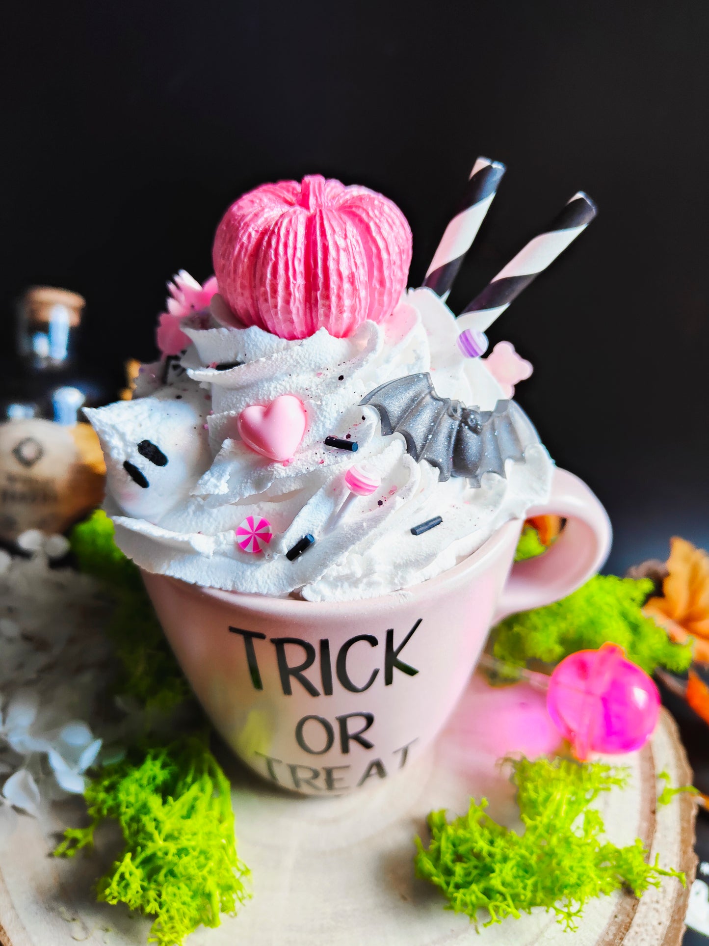 Trick Or Treat Chantilly Cup - Halloween - Pink 1