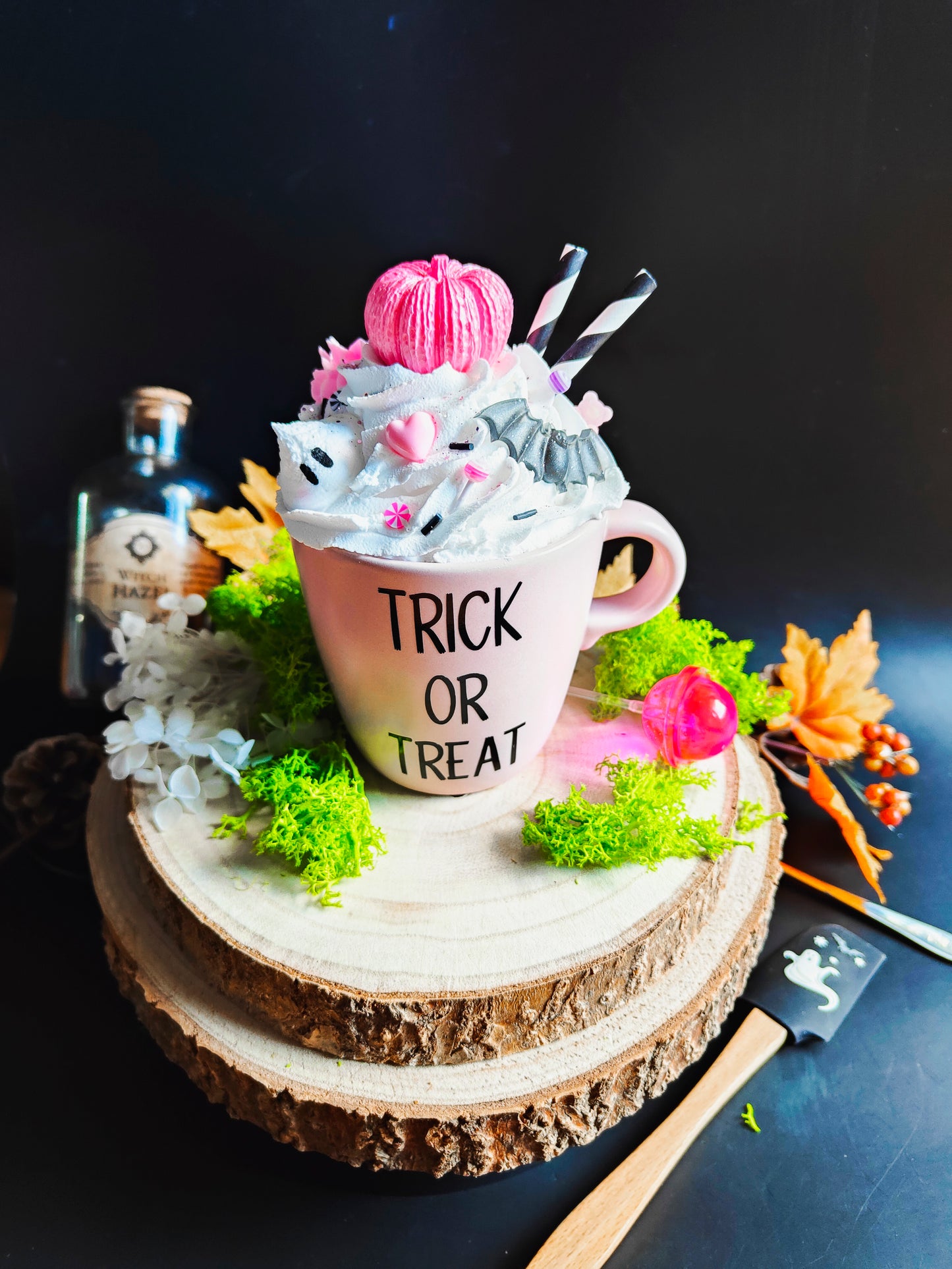 Trick Or Treat Chantilly Cup - Halloween - Pink 1