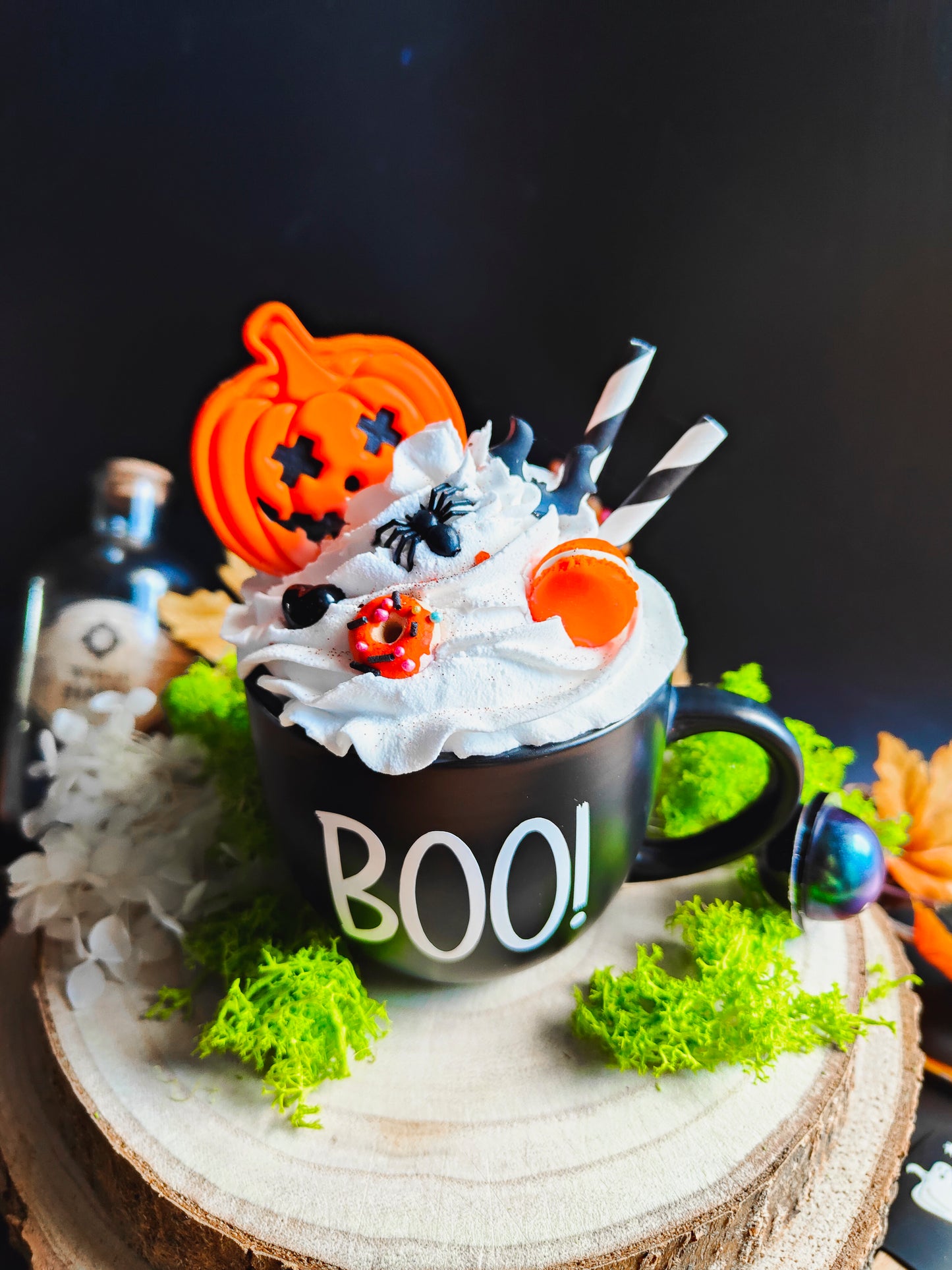 Chantilly Boo Cup - Halloween - Black