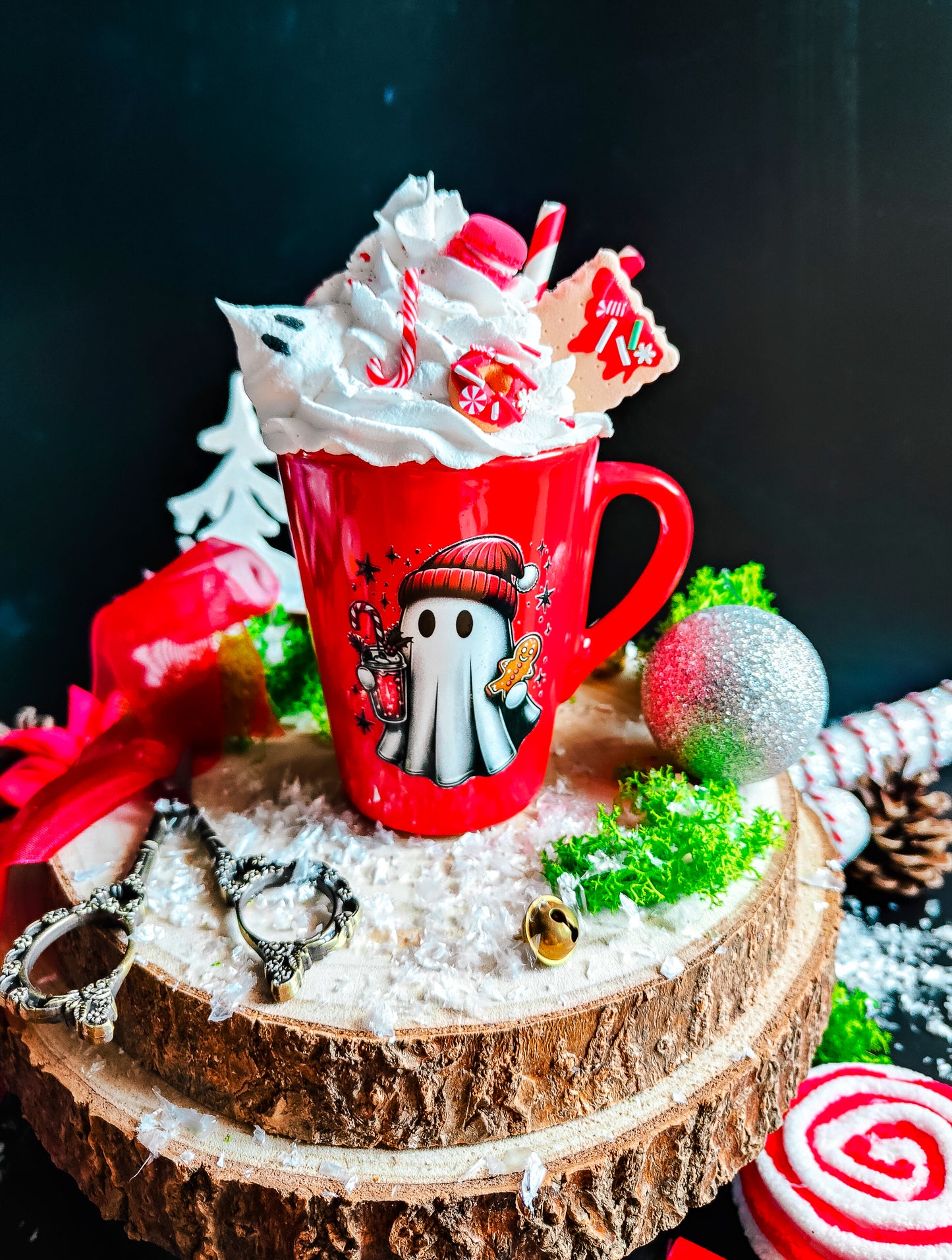 Tasse Chantilly - Noel - Fantôme 1