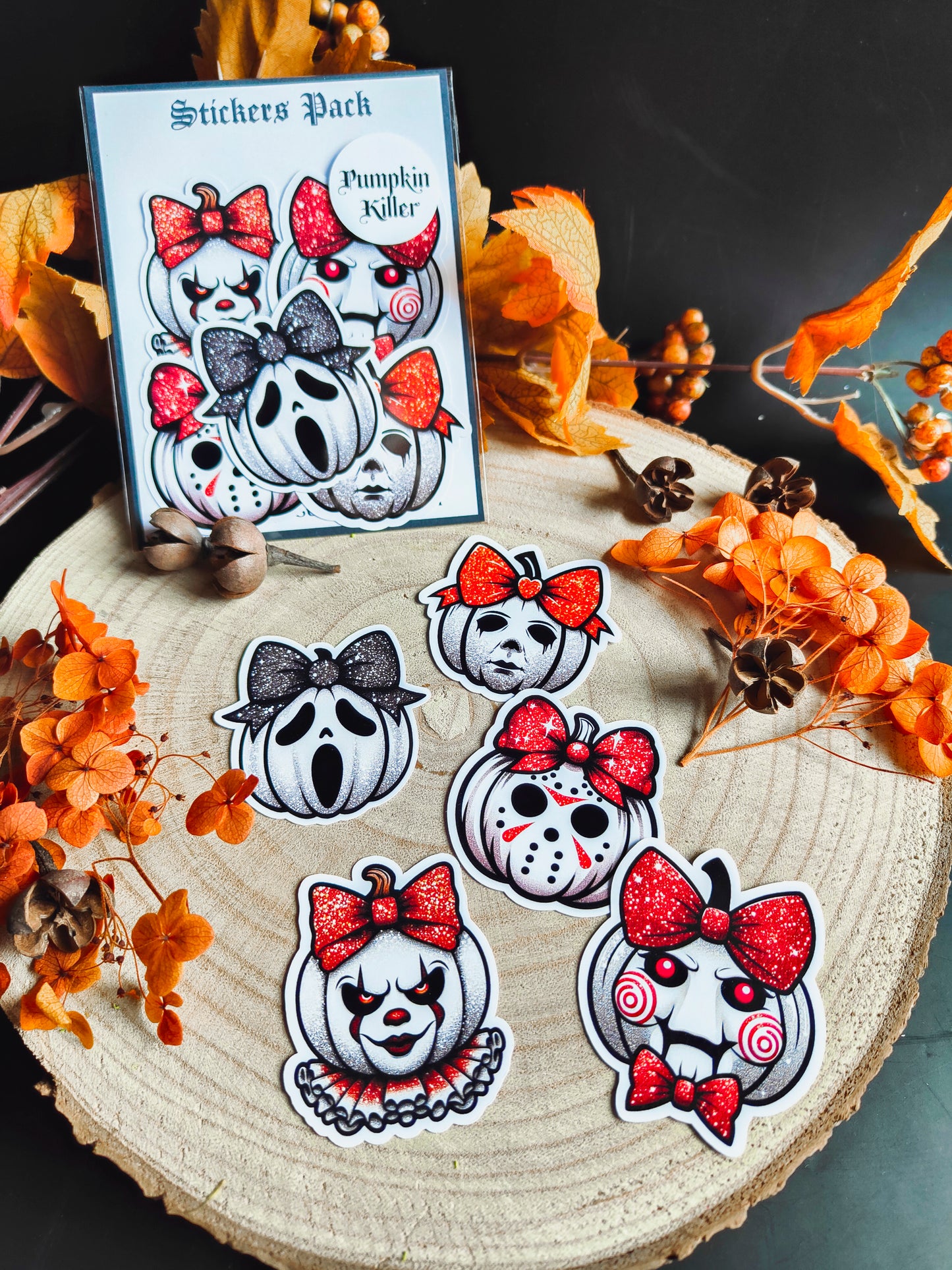 Stickers Pack Stickers "Pumpkin Killer"