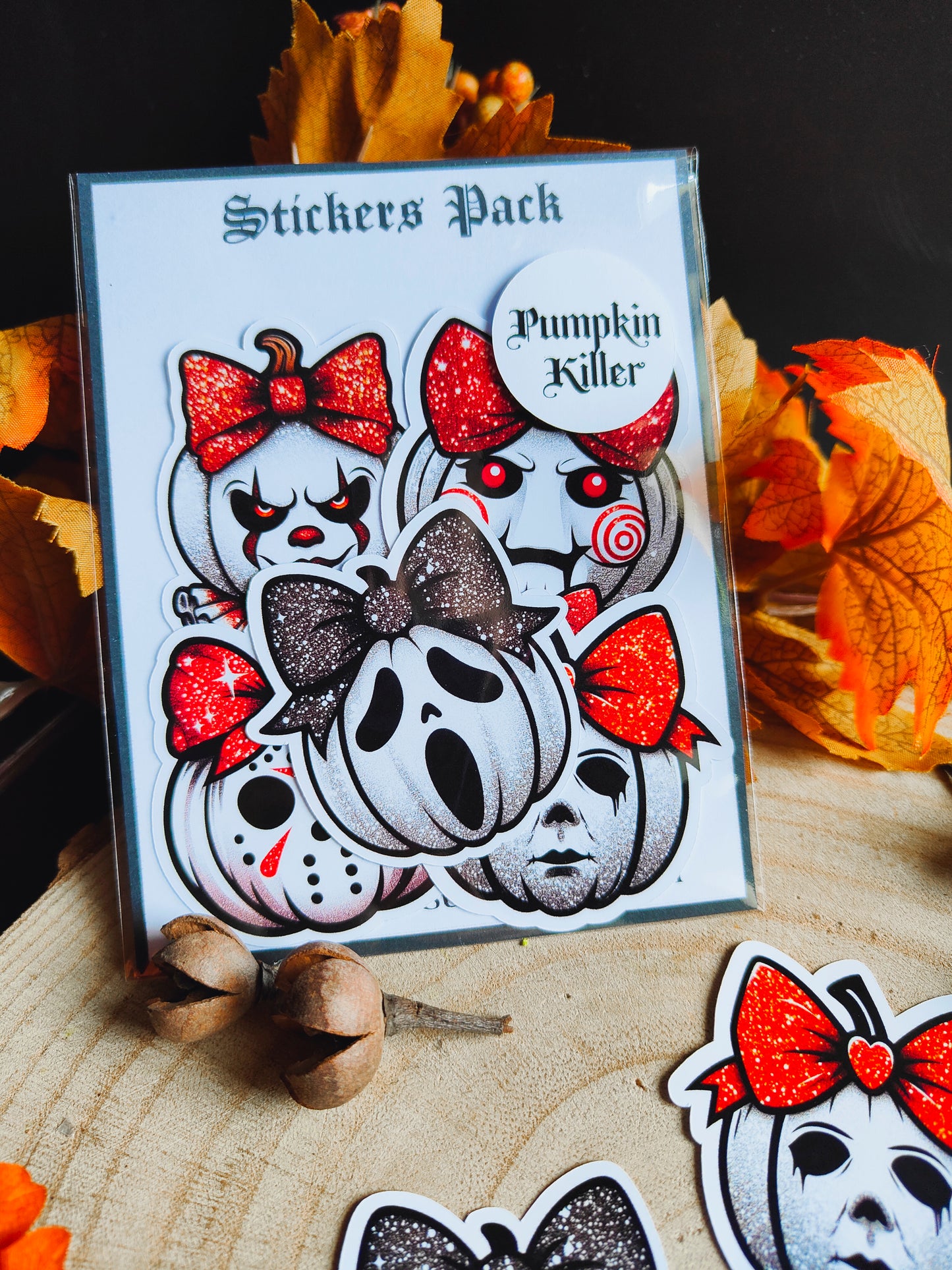 Stickers Pack Stickers "Pumpkin Killer"