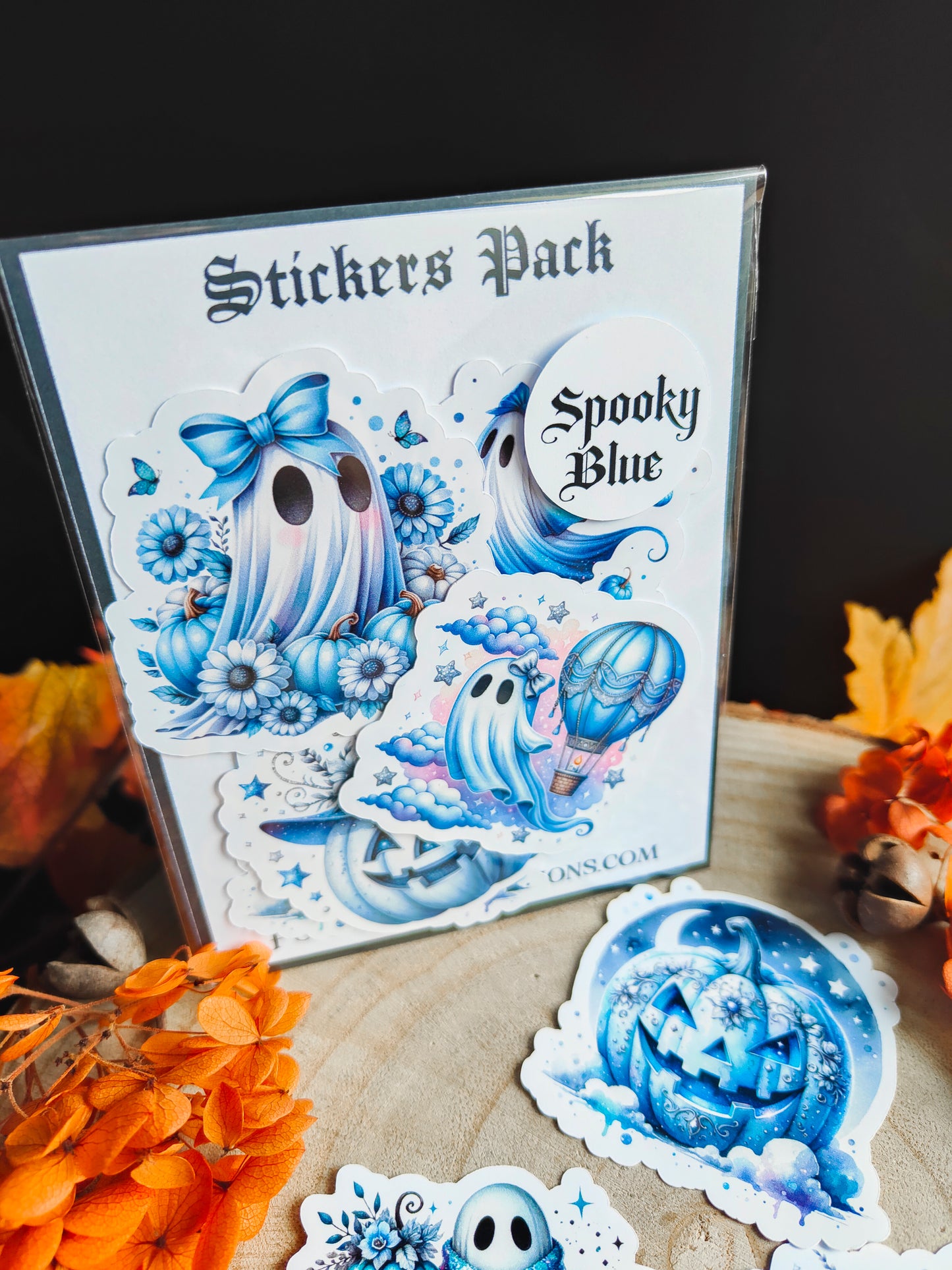 Stickers Pack Stickers "Spooky Blue"