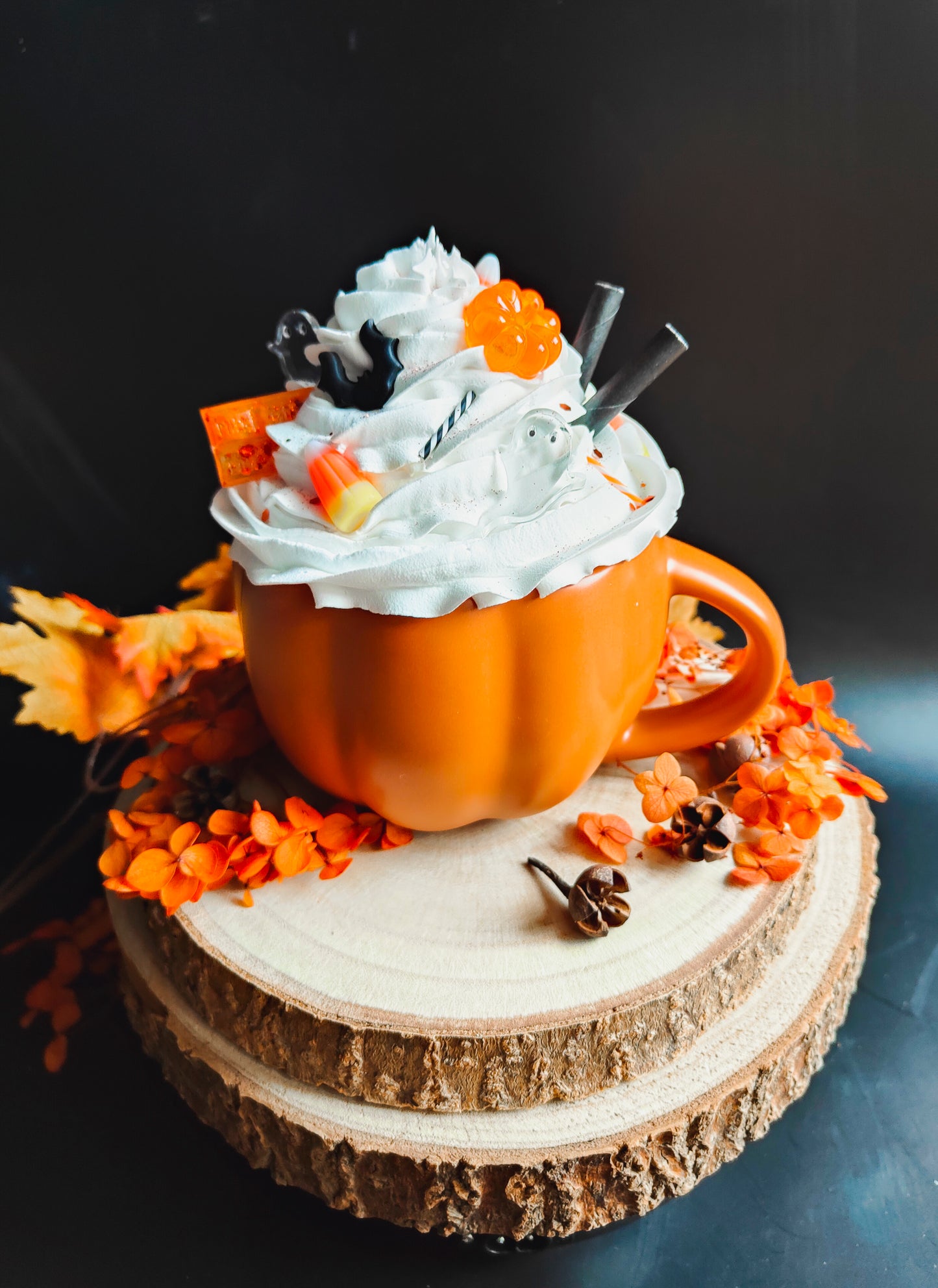 Halloween Pumpkin Chantilly Cup