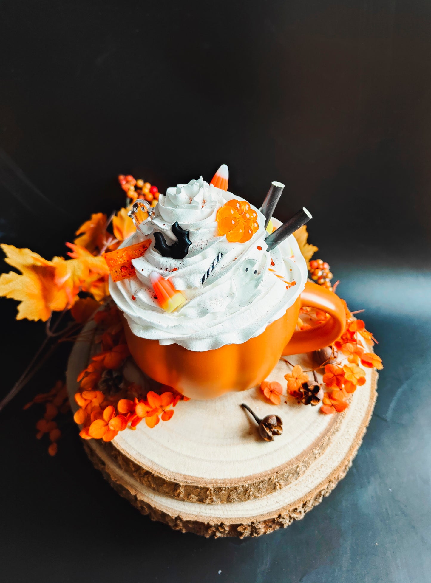 Halloween Pumpkin Chantilly Cup