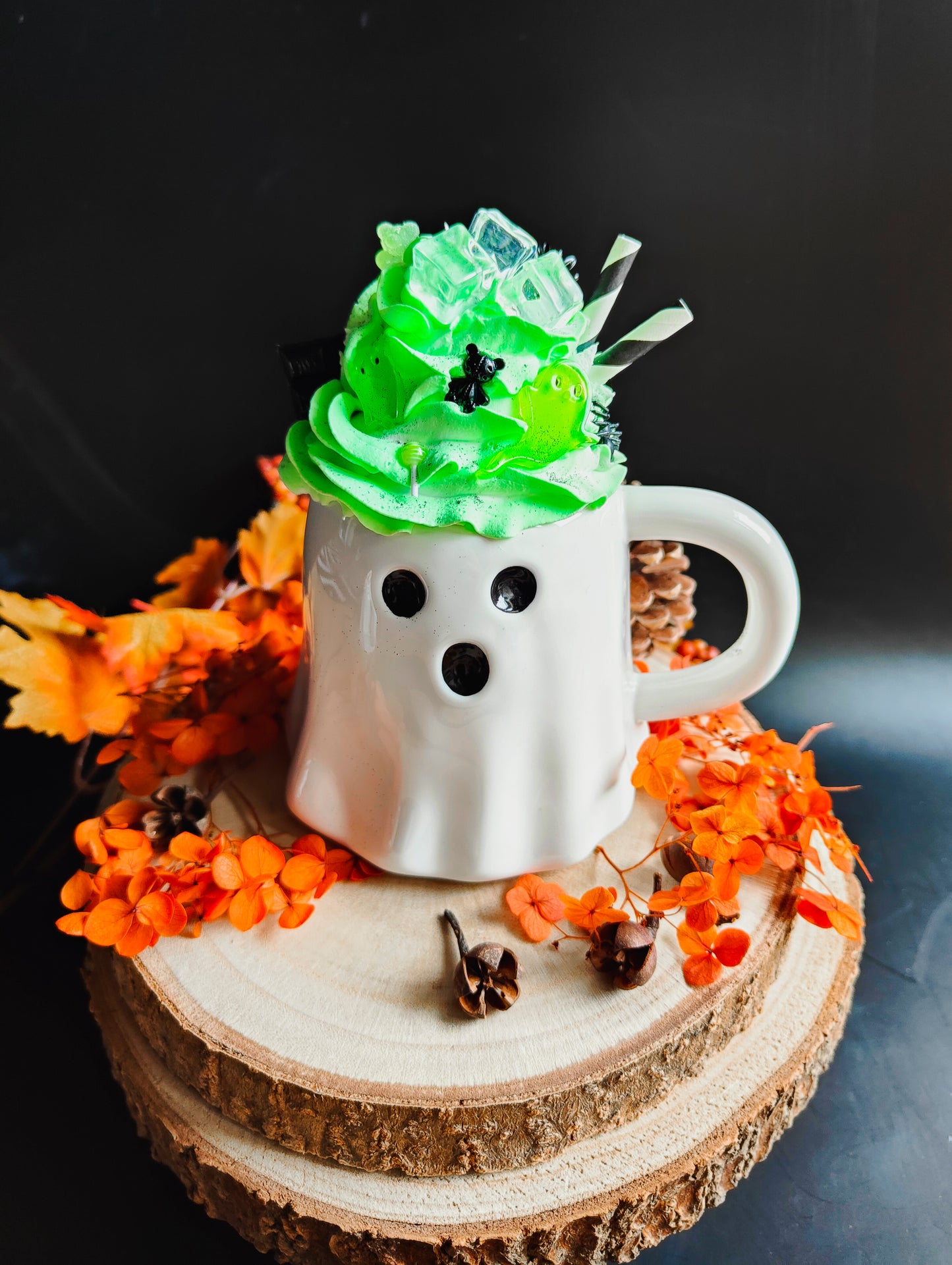 Chantilly Ghost Mug - Green