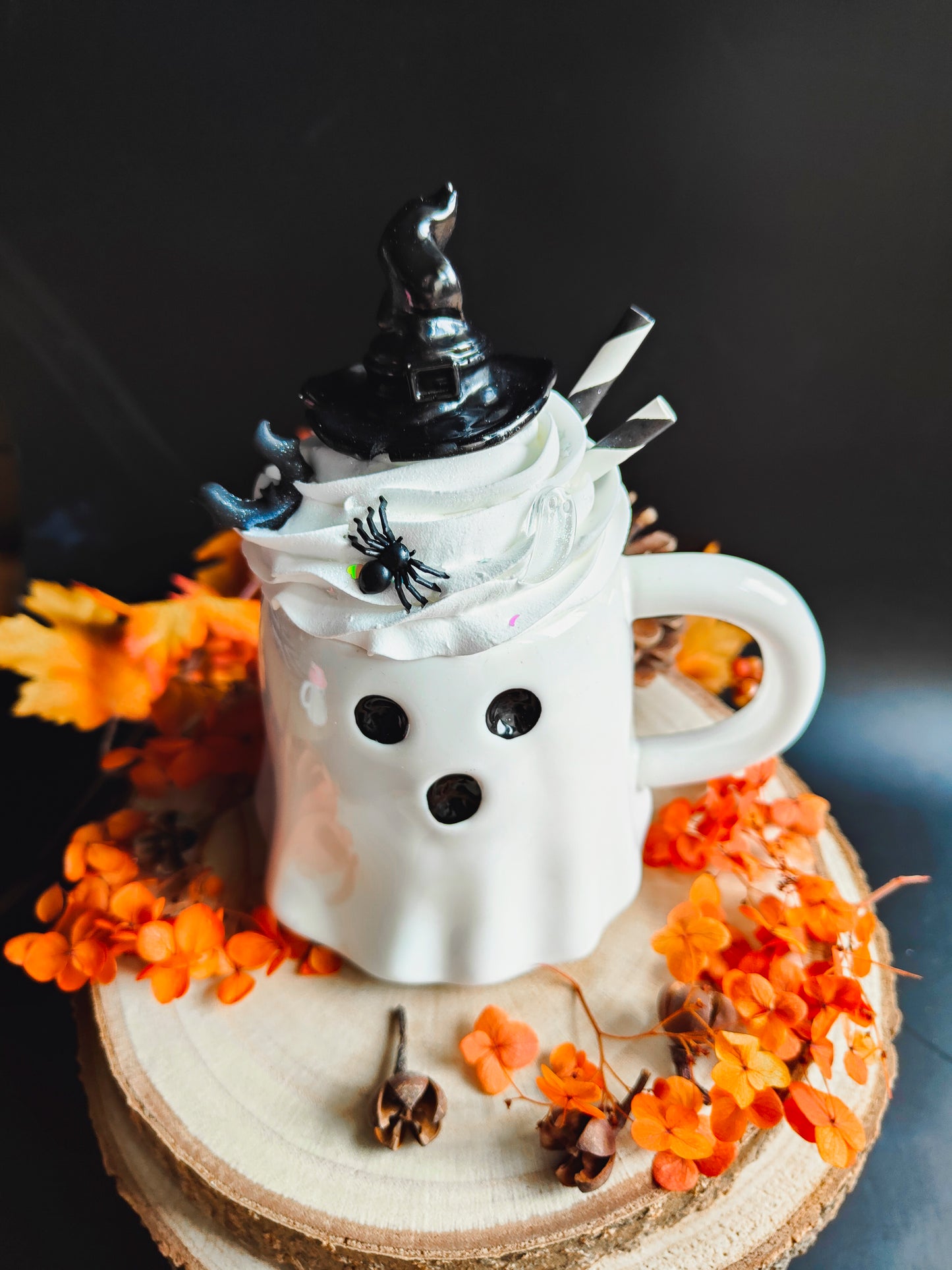 Ghost Chantilly Cup - White - Witch Hat