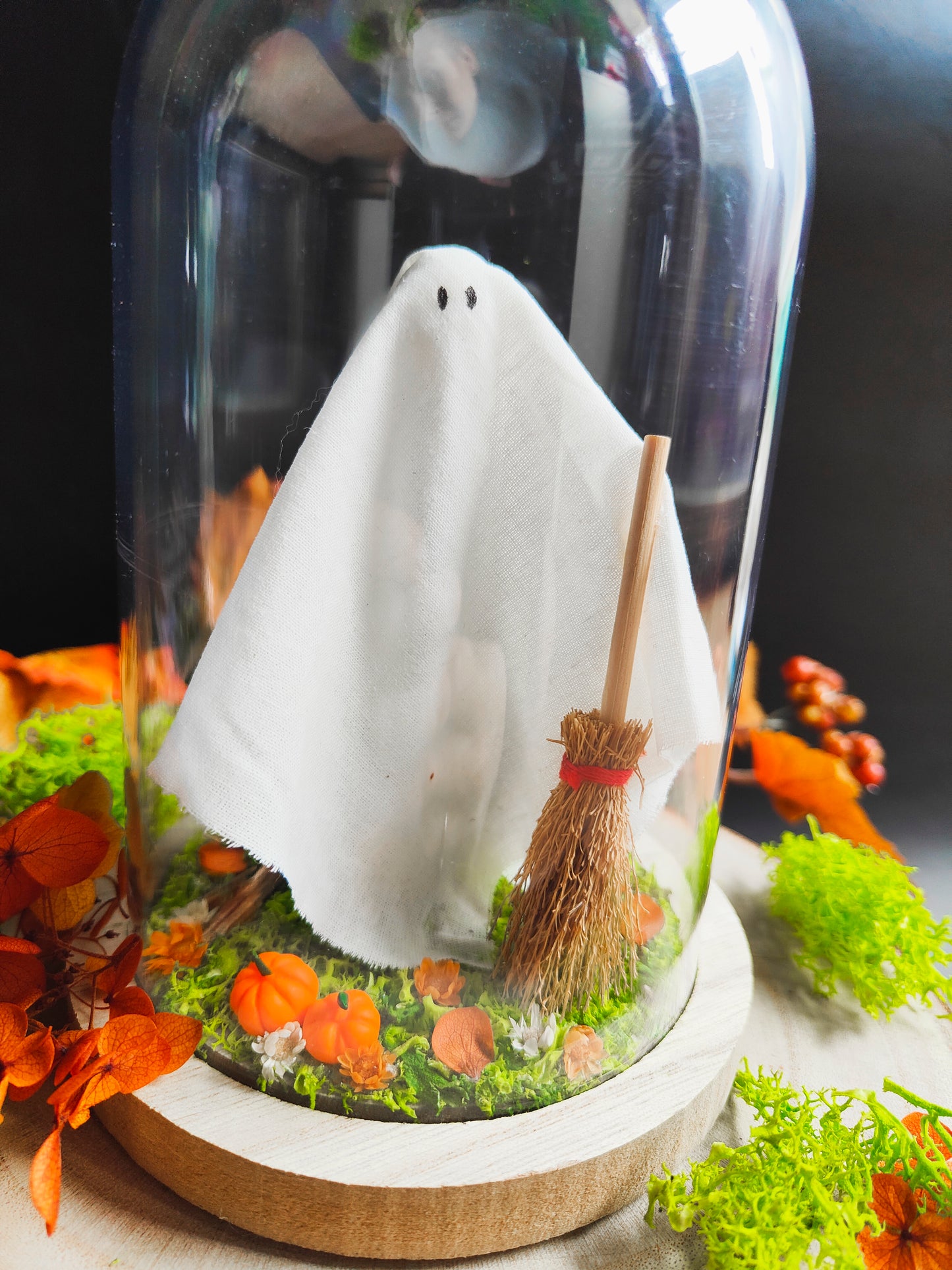 Adopt a Ghost - Dome - Wizard + Broom