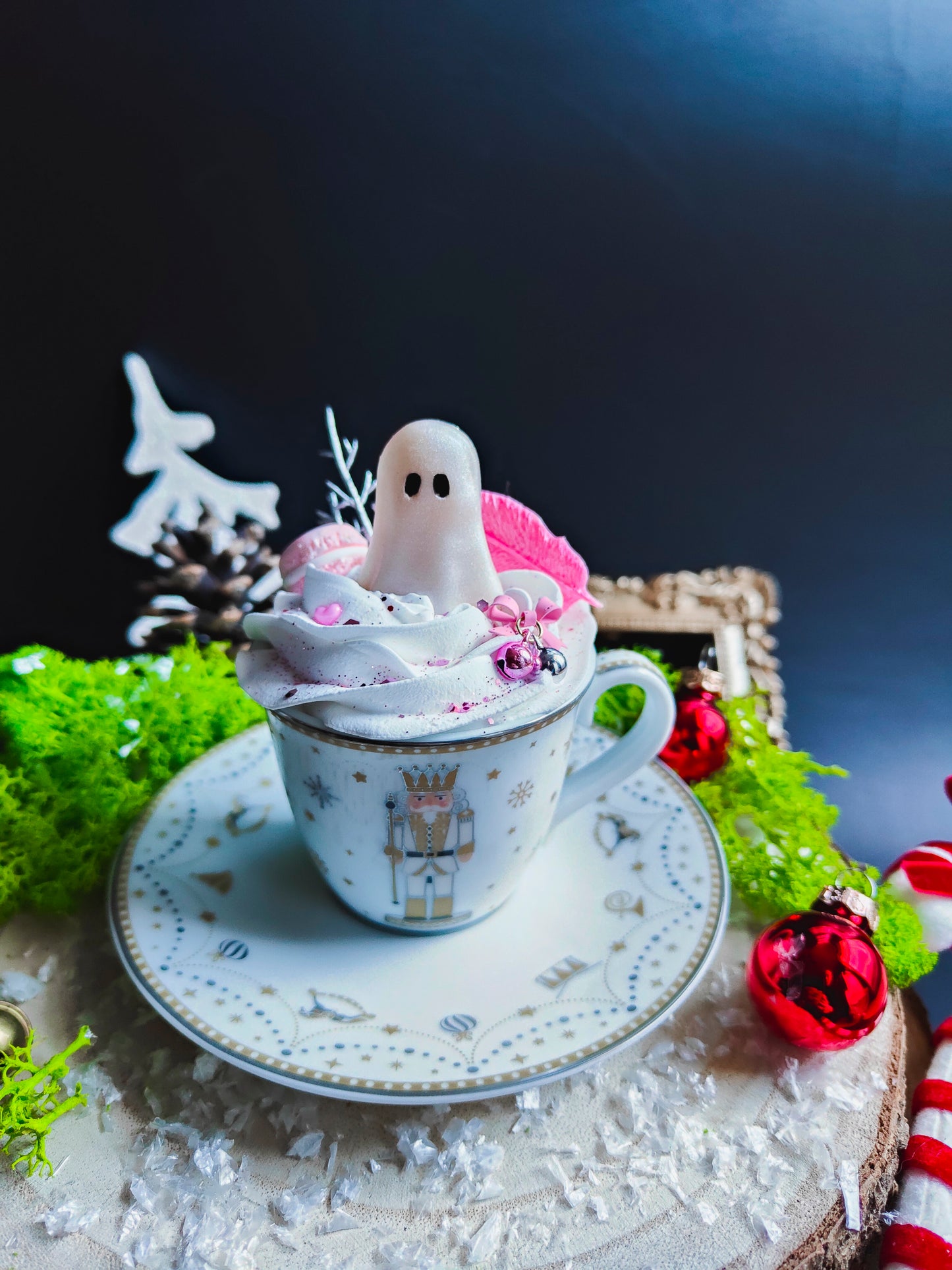 Espresso Chantilly Cup - Christmas - Nutcracker Ghost