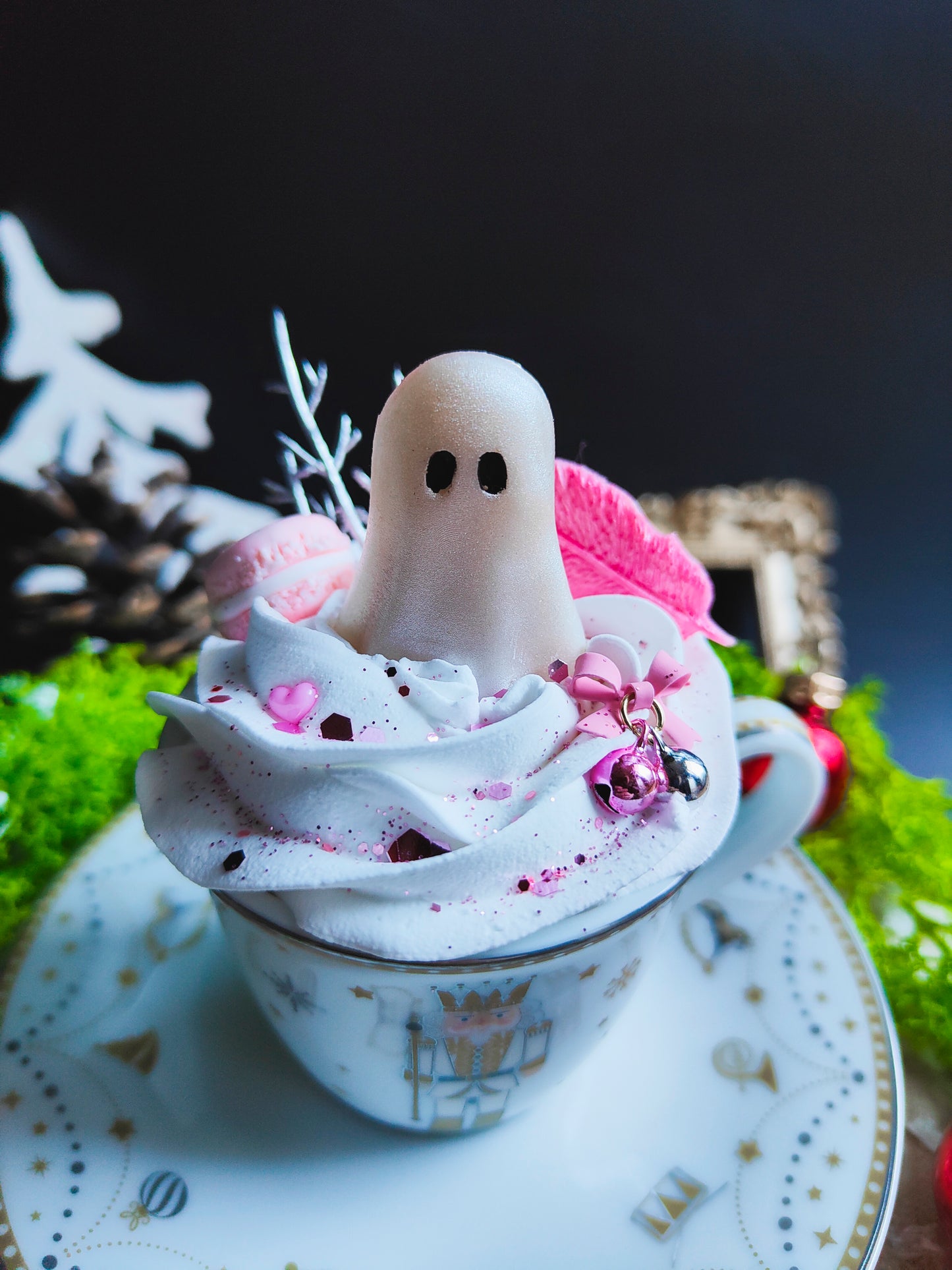 Espresso Chantilly Cup - Christmas - Nutcracker Ghost