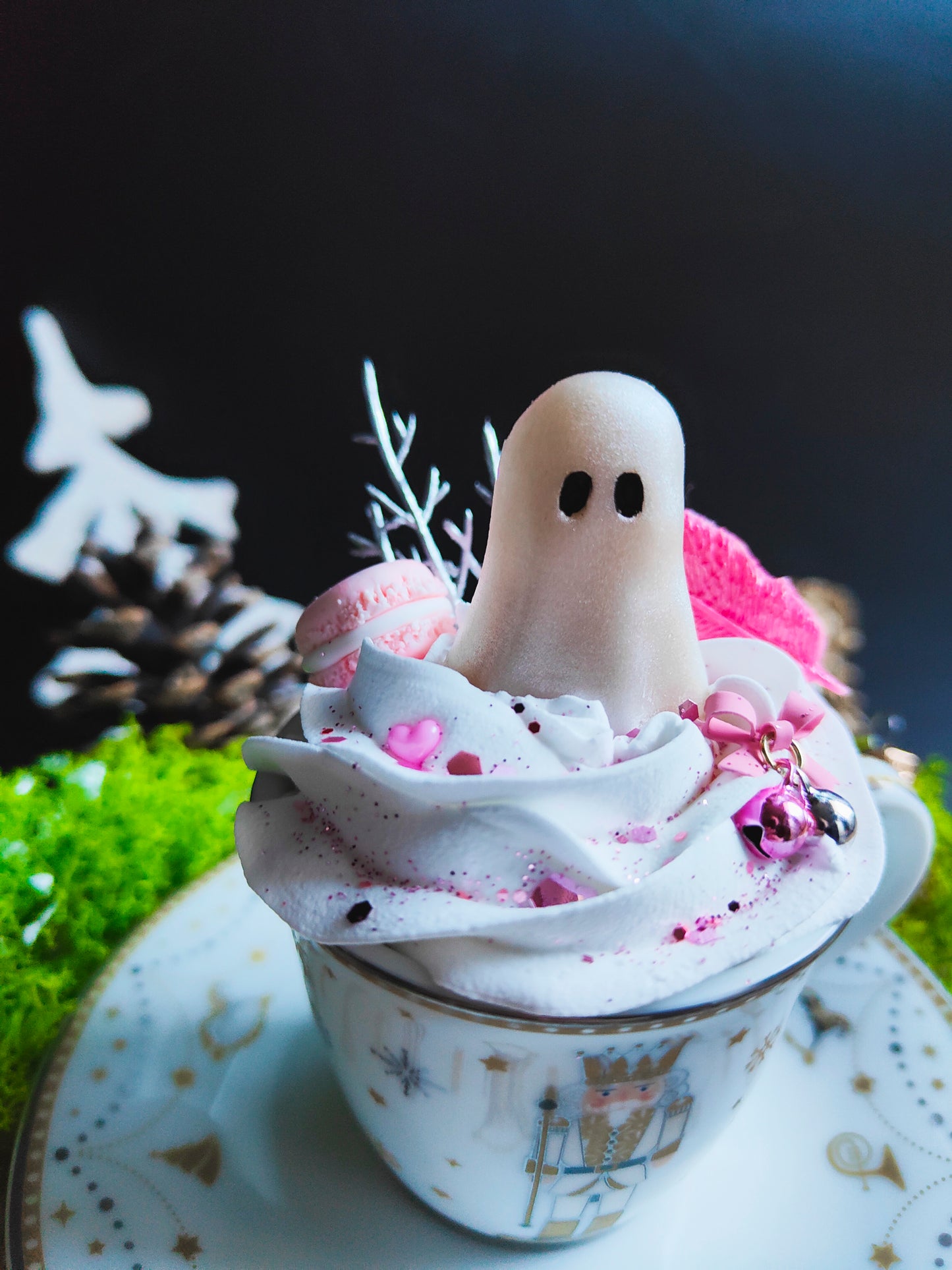 Espresso Chantilly Cup - Christmas - Nutcracker Ghost