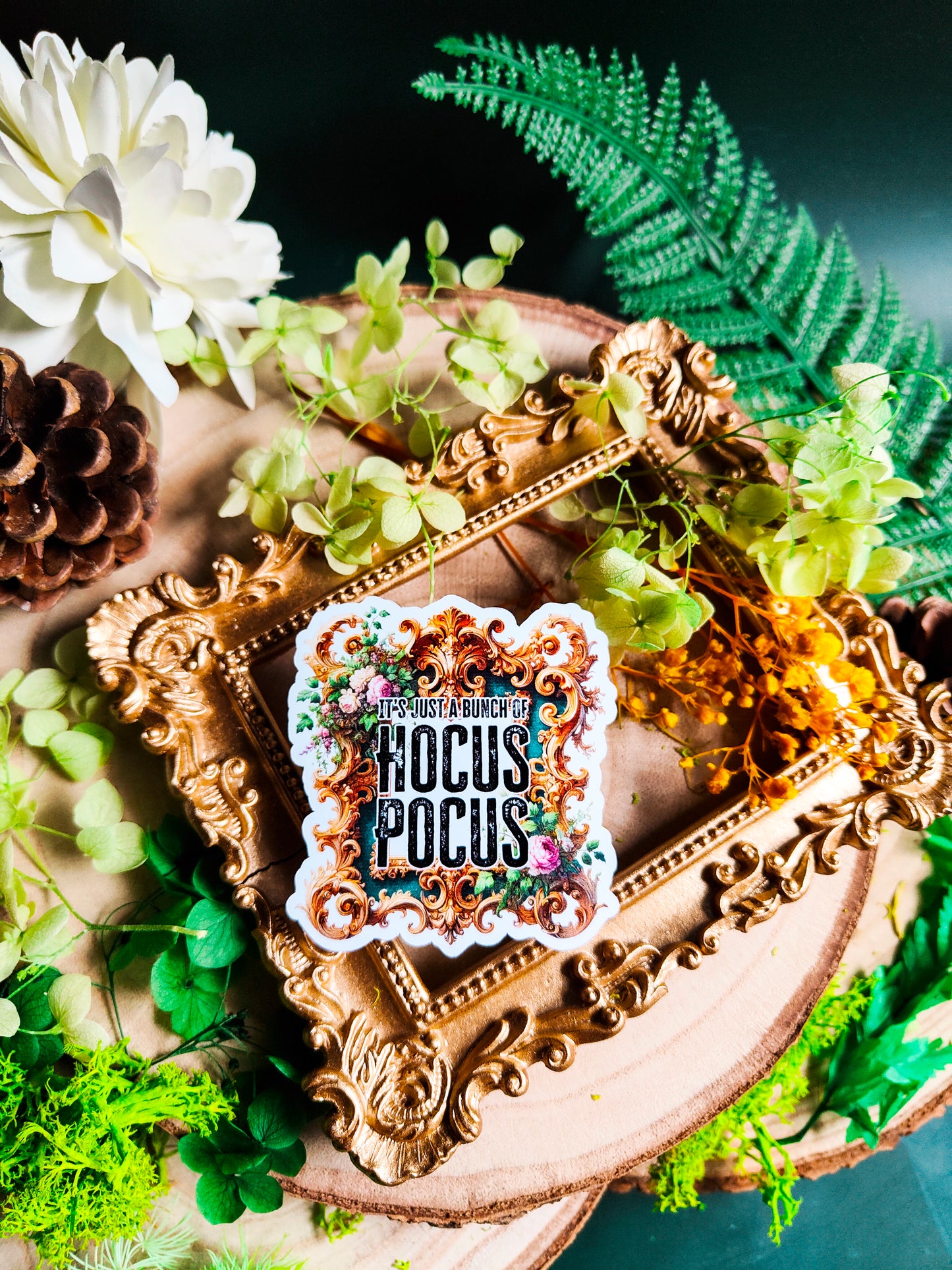 Glossy Stickers "Hocus Pocus"