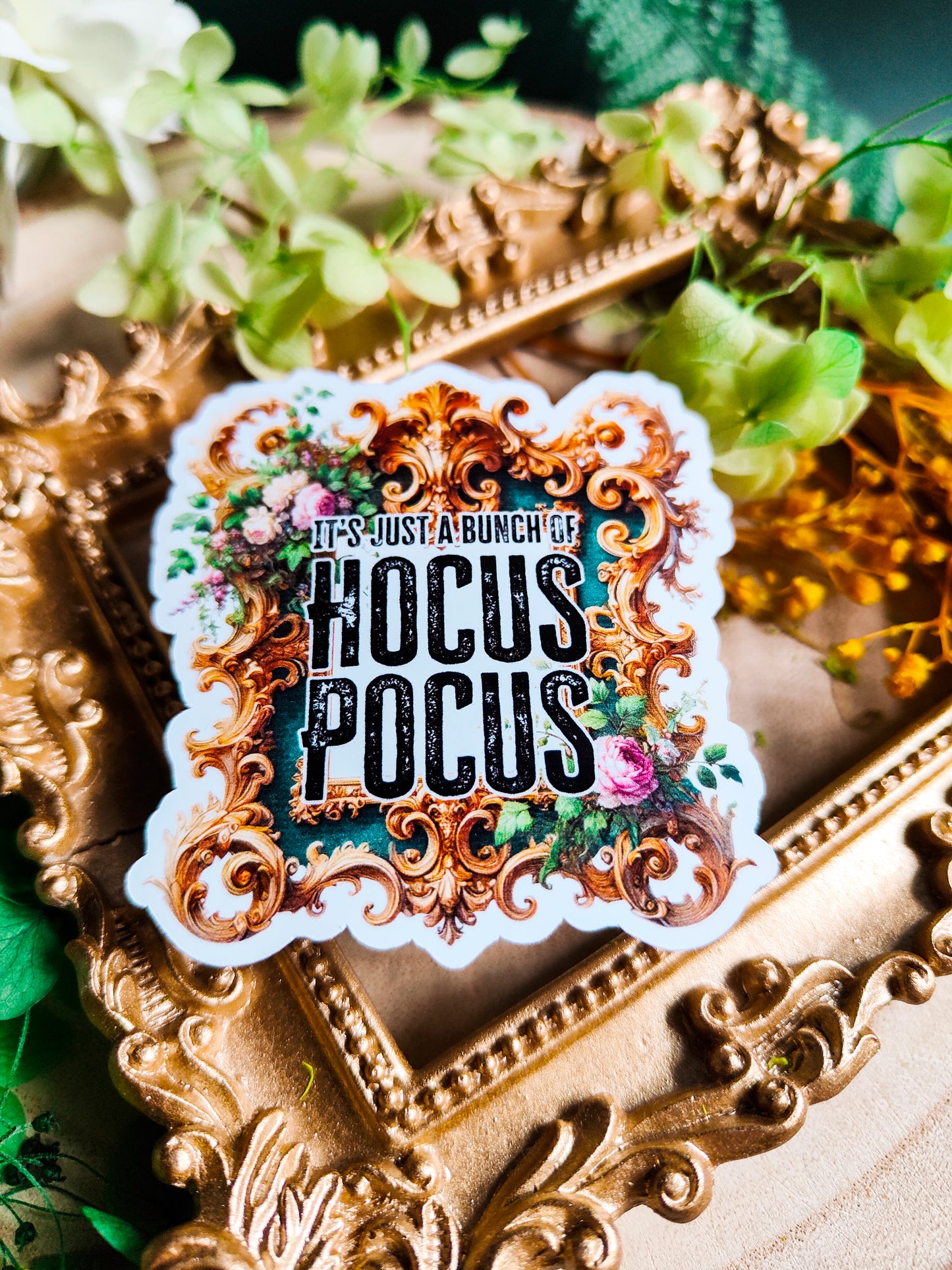 Glossy Stickers "Hocus Pocus"