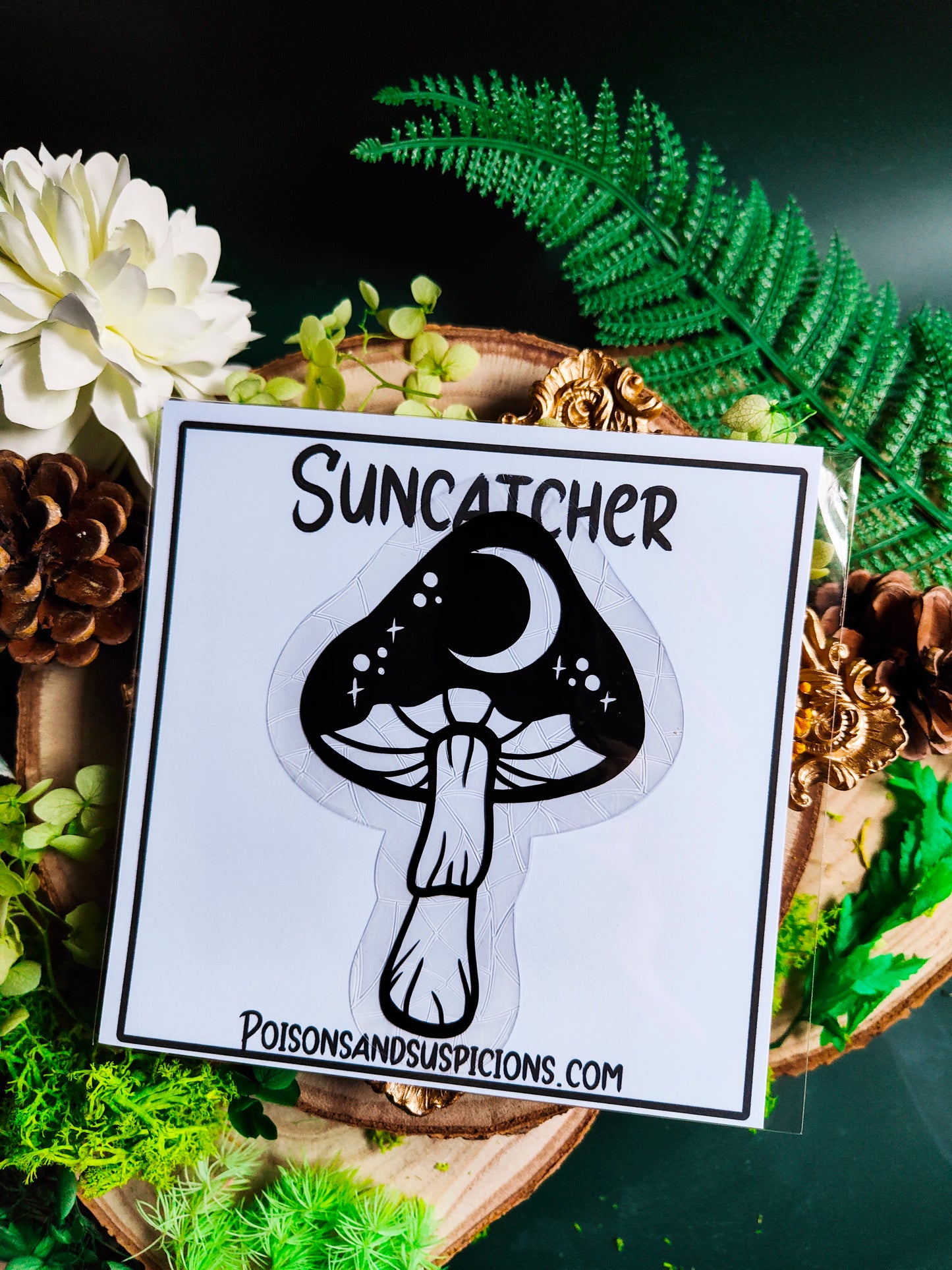 "Mushroom" Suncatcher