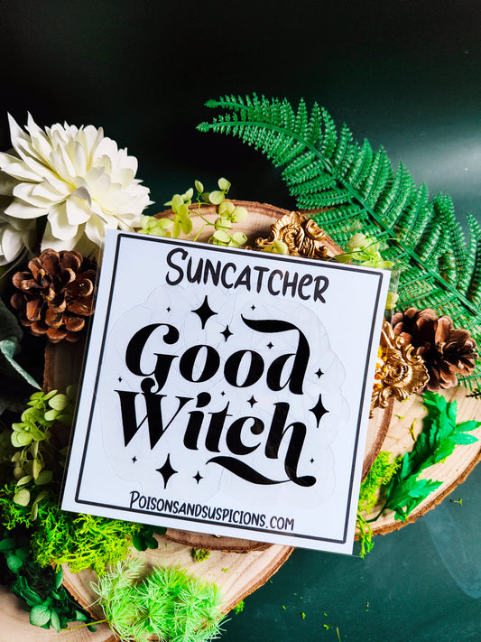 "Good Witch" Suncatcher