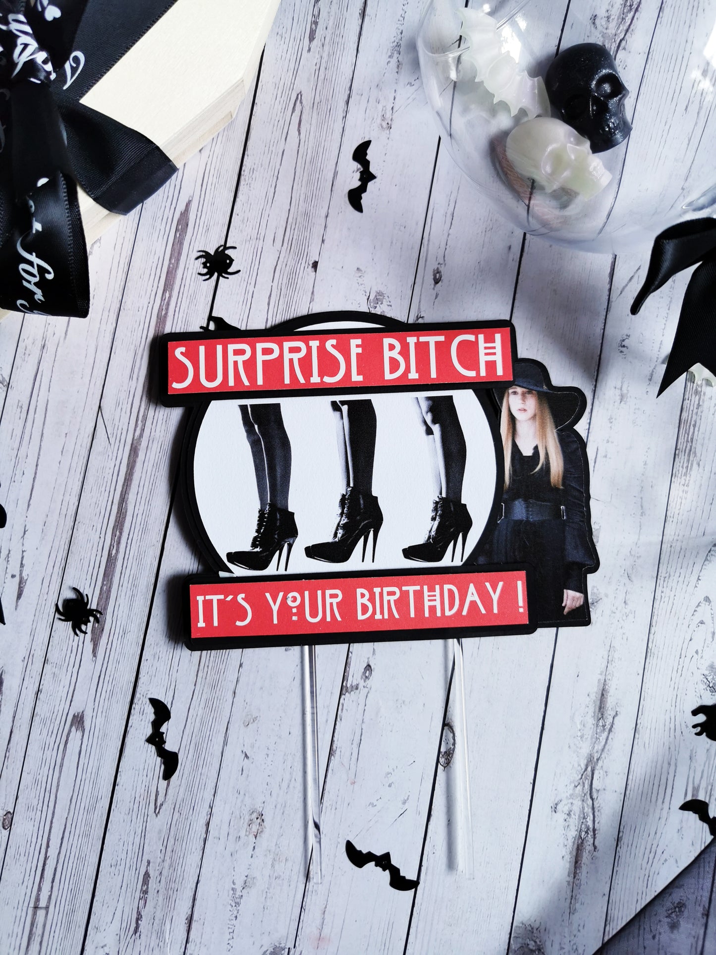 Cake Topper "Surprise Bitch"