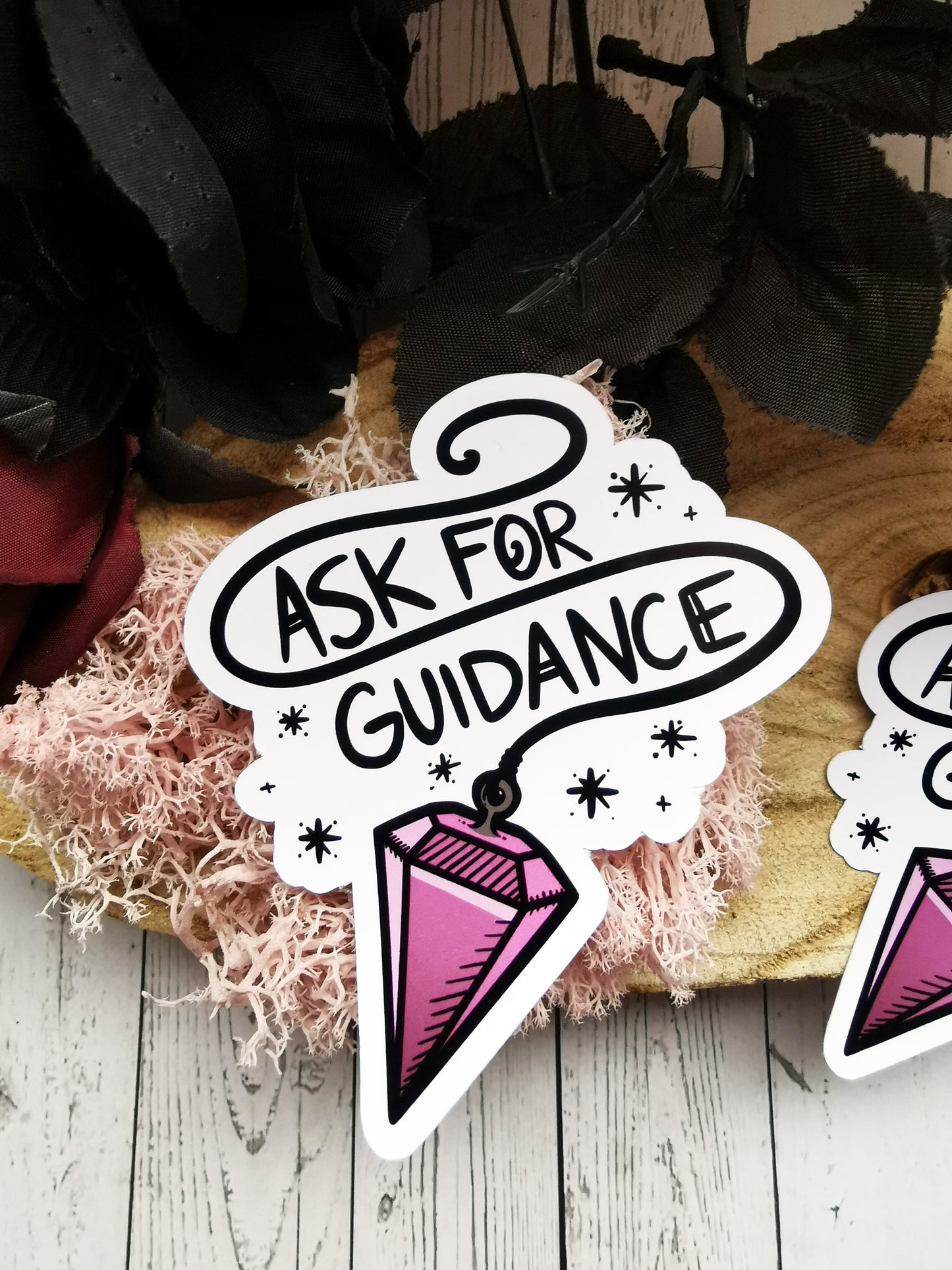 “Ask for Guidance” stickers