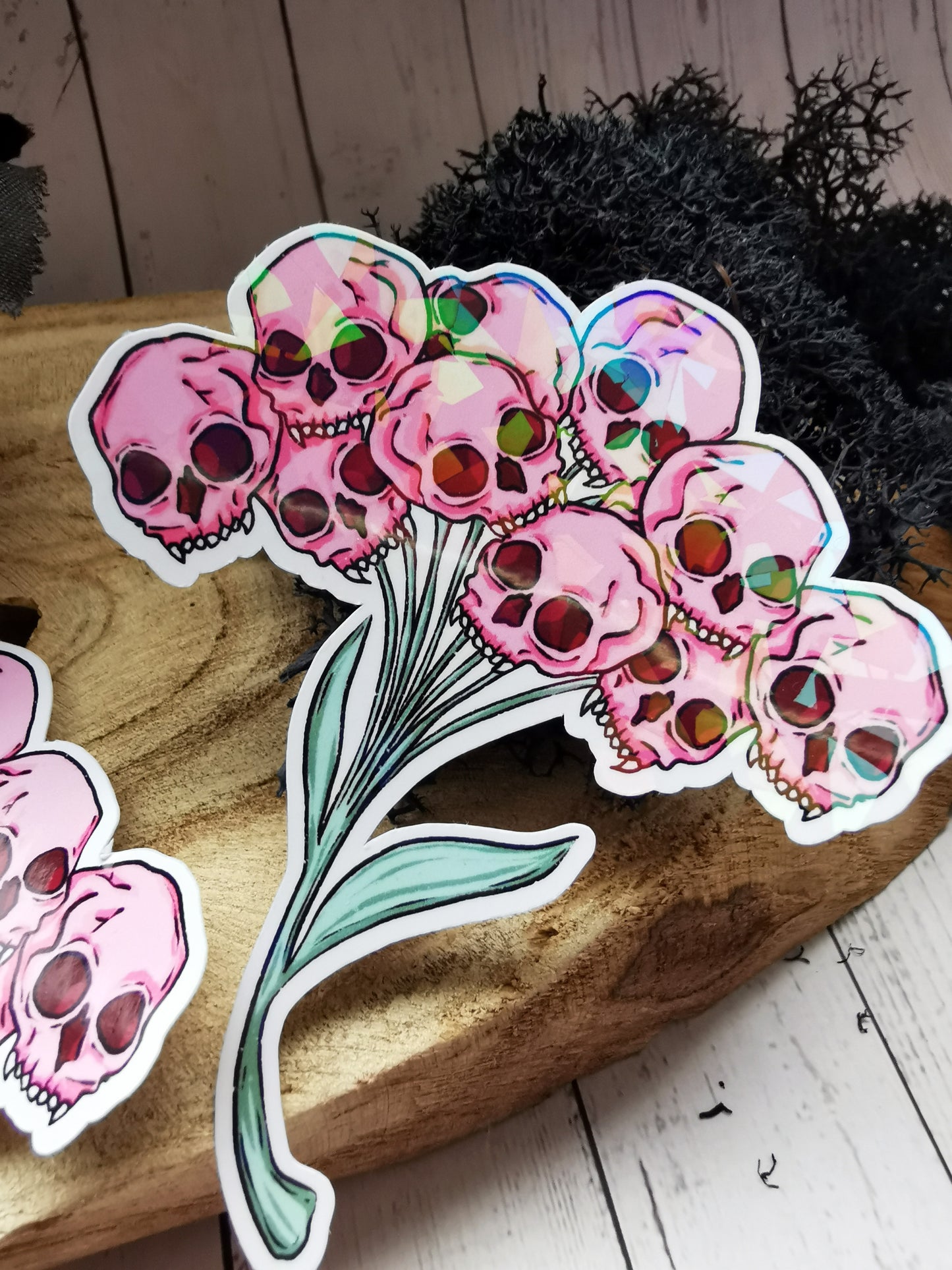 Stickers "Skull Flower"