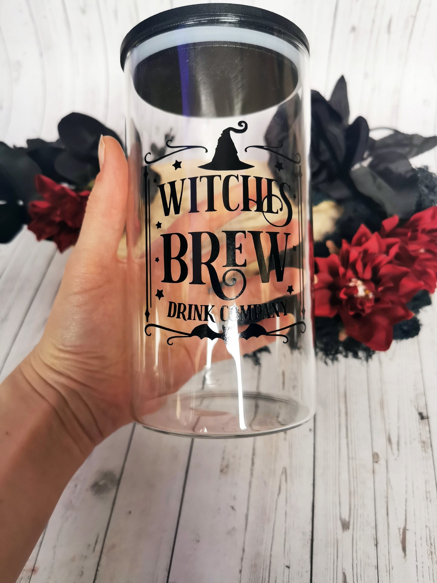 “Witch Brew” Glass Storage Jar