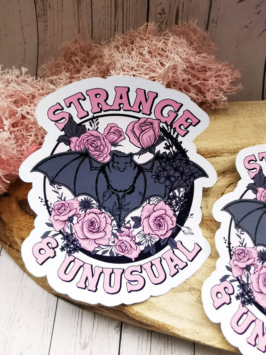 Stickers "Strange and Unusual"