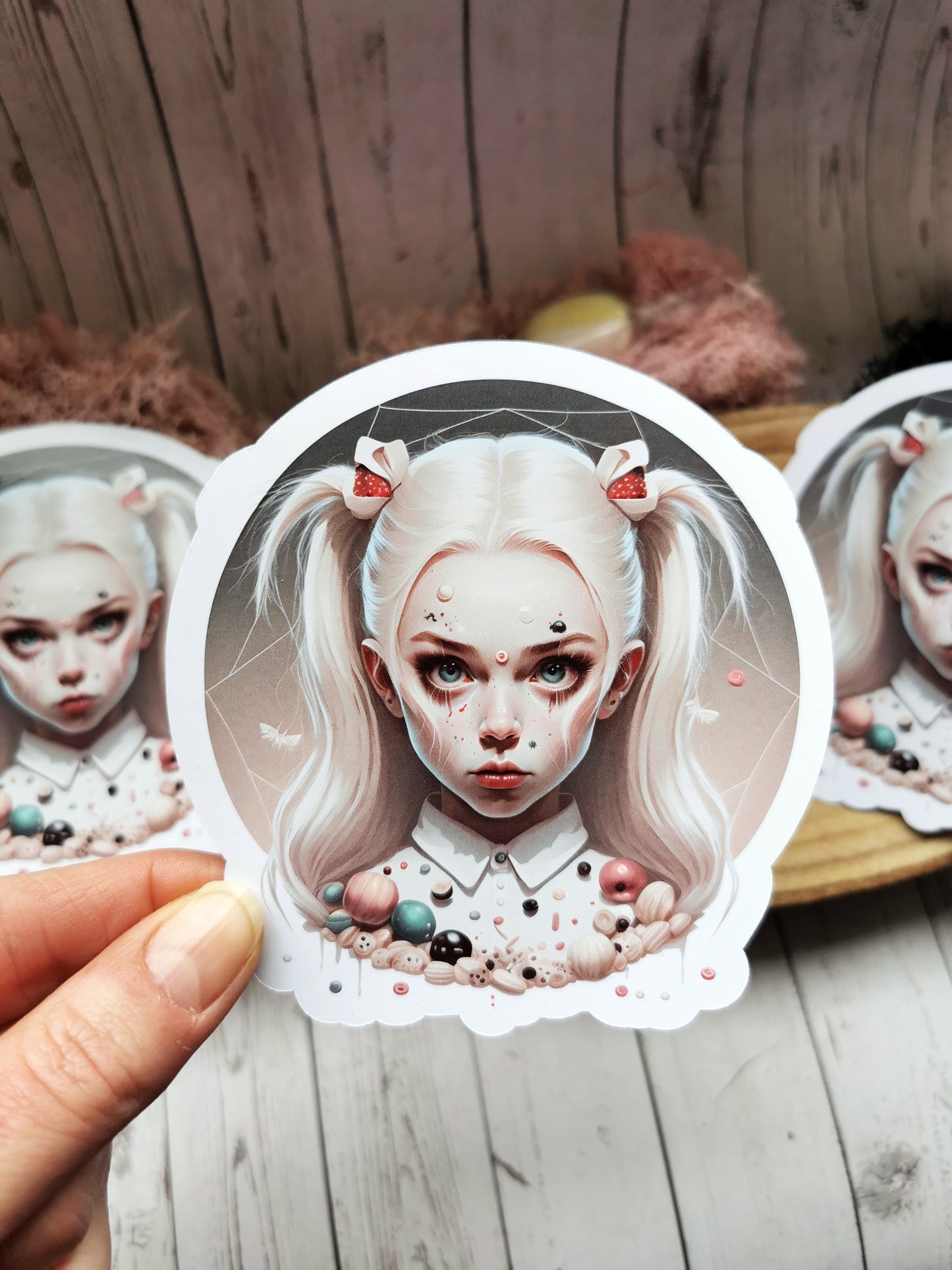 Stickers "Creepy Candy Girl"