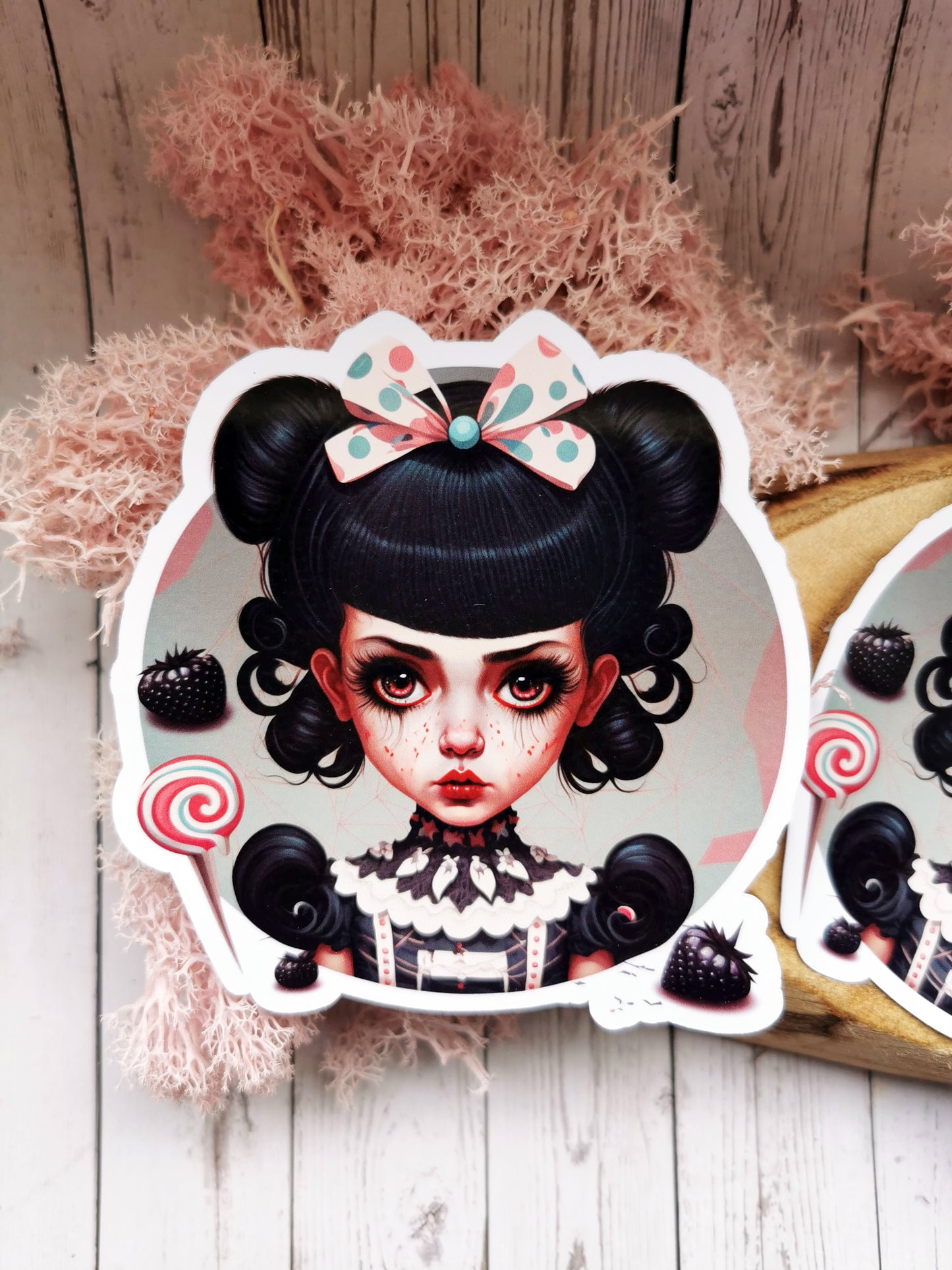 “Creepy Candy Girl” Stickers