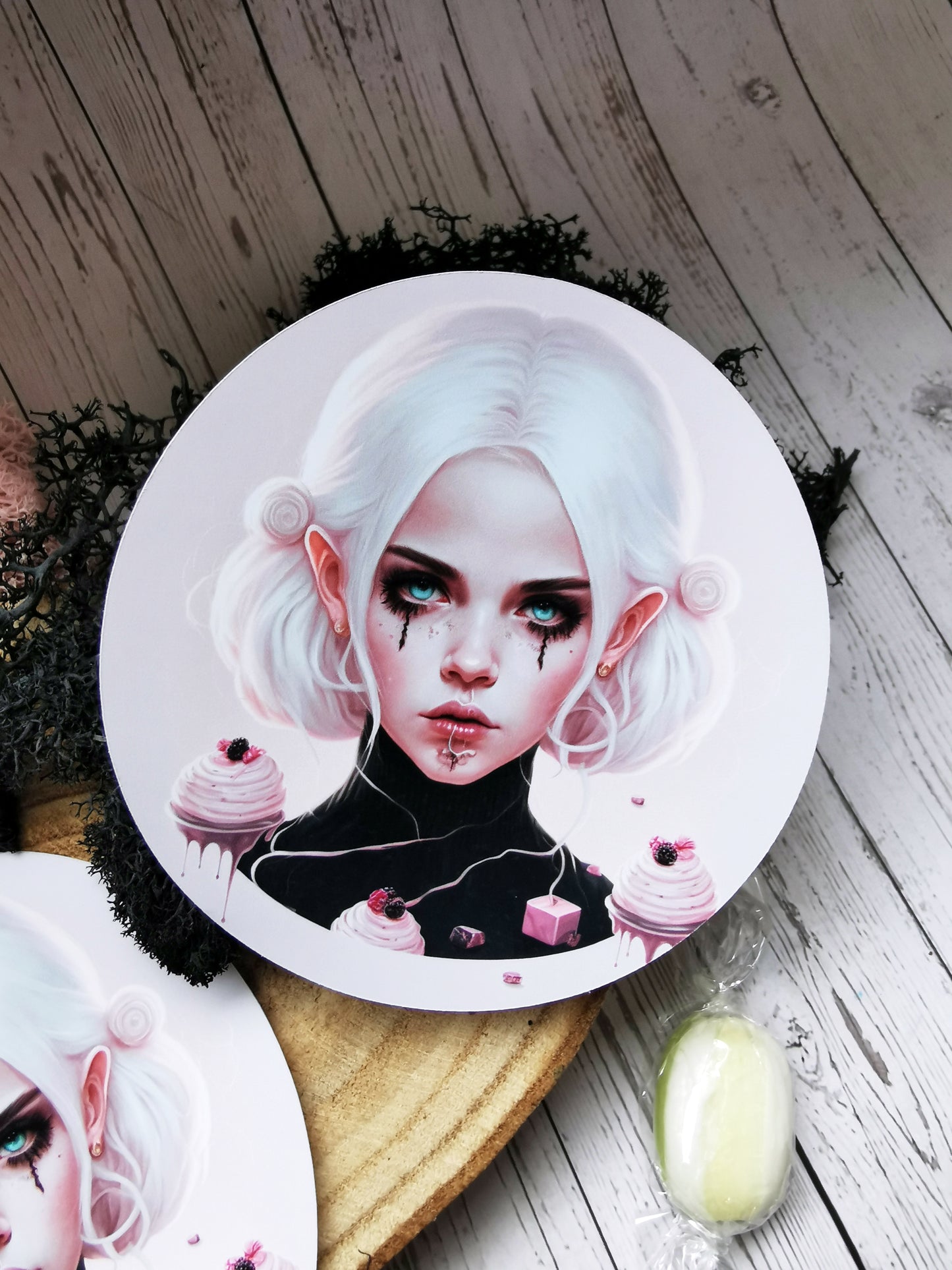 Stickers "Creepy Cupcakes Girl"