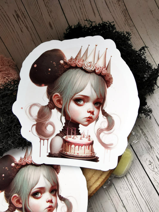 Stickers "Sad Birthday Girl"