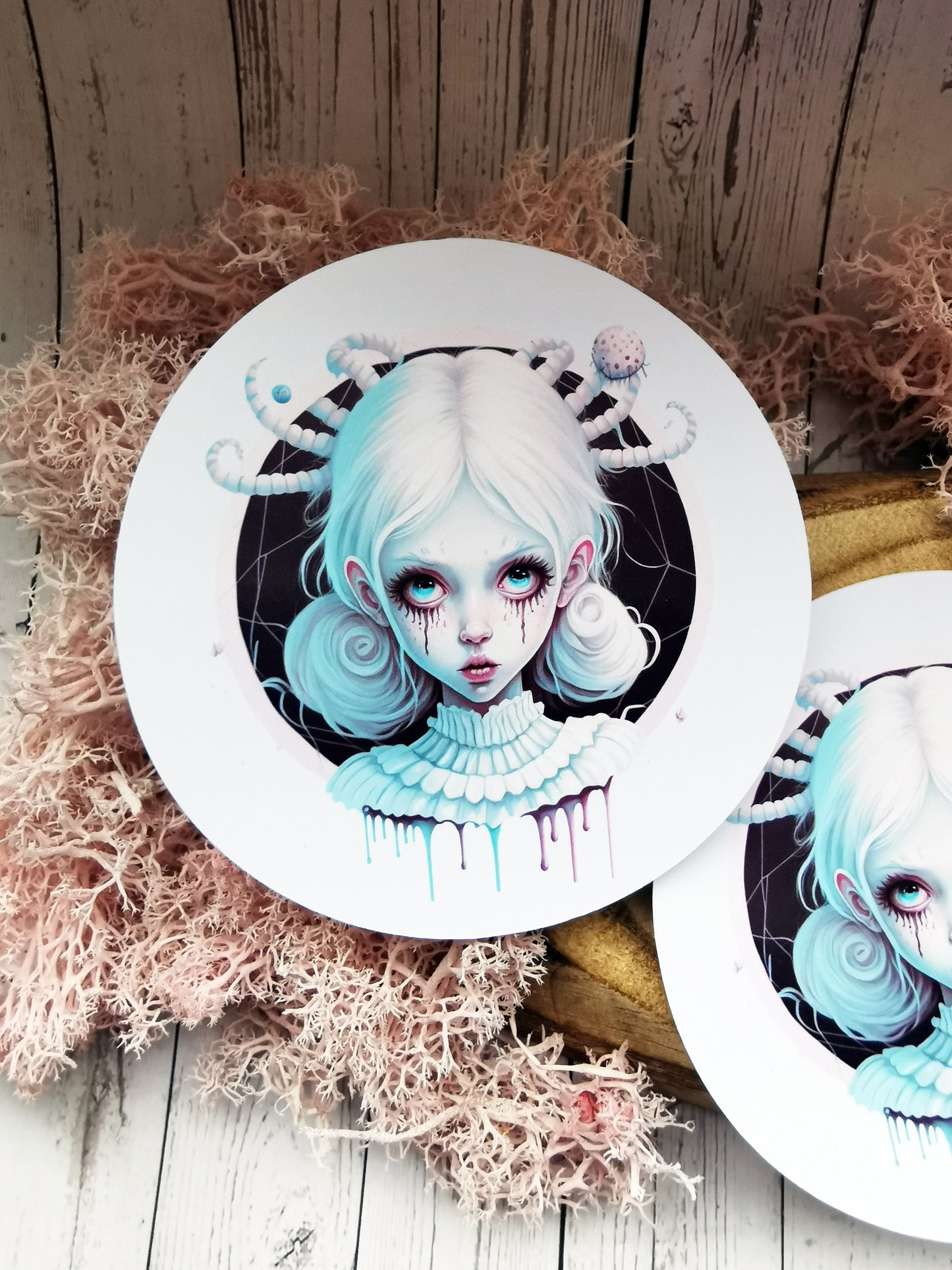 Stickers "Creepy Strange Girl"