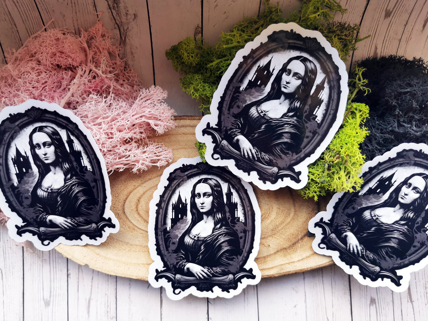 Stickers "The Gothic Mona"