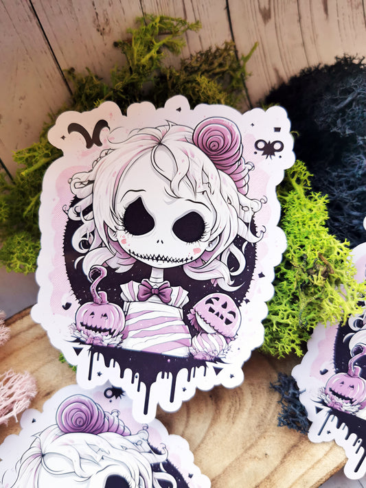 “Creepy Jack Girl” Stickers