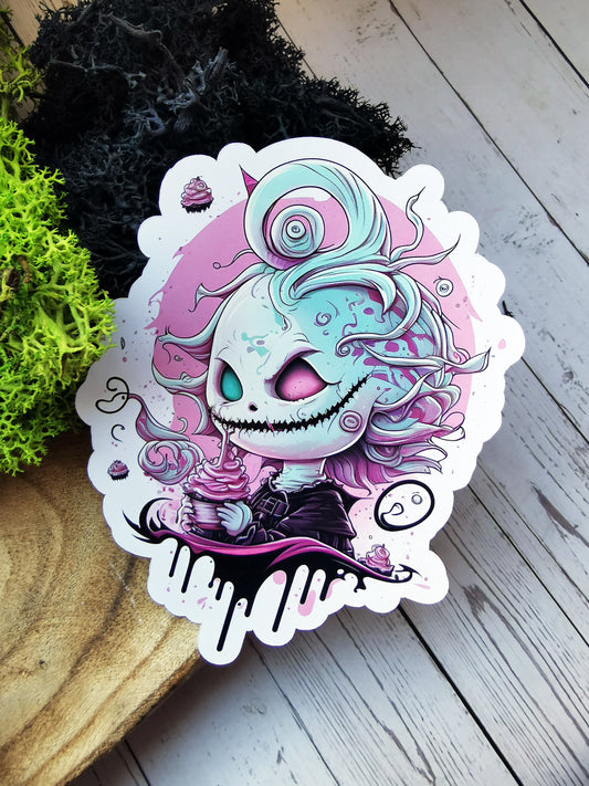 Stickers "Beetle Girl"