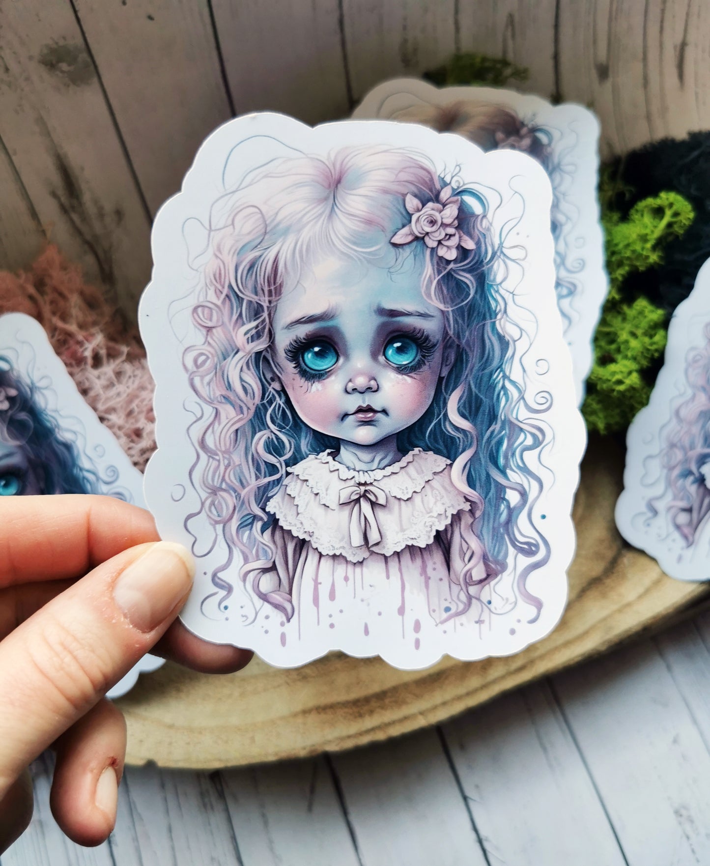 Stickers "Creepy Doll "