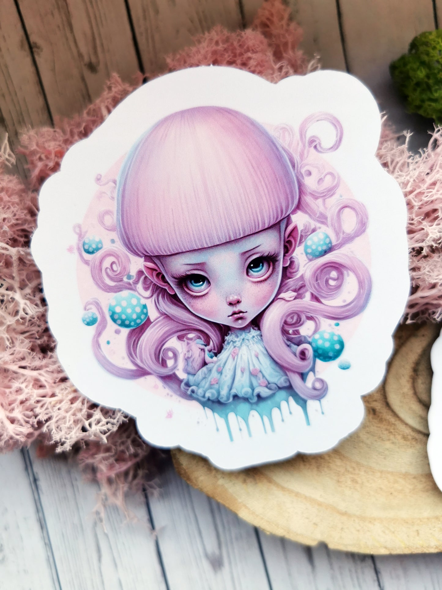 Stickers "Curiosities Girl"