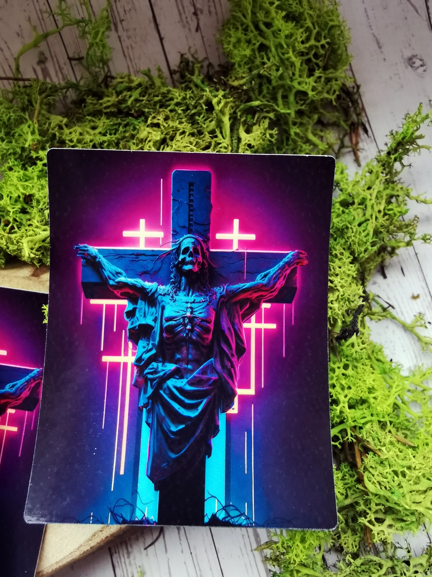 “The Cross” stickers