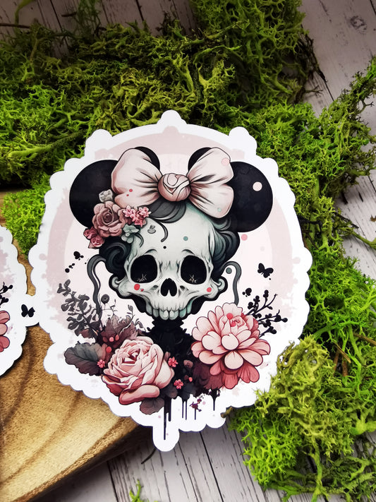 “Skull Mouse” stickers