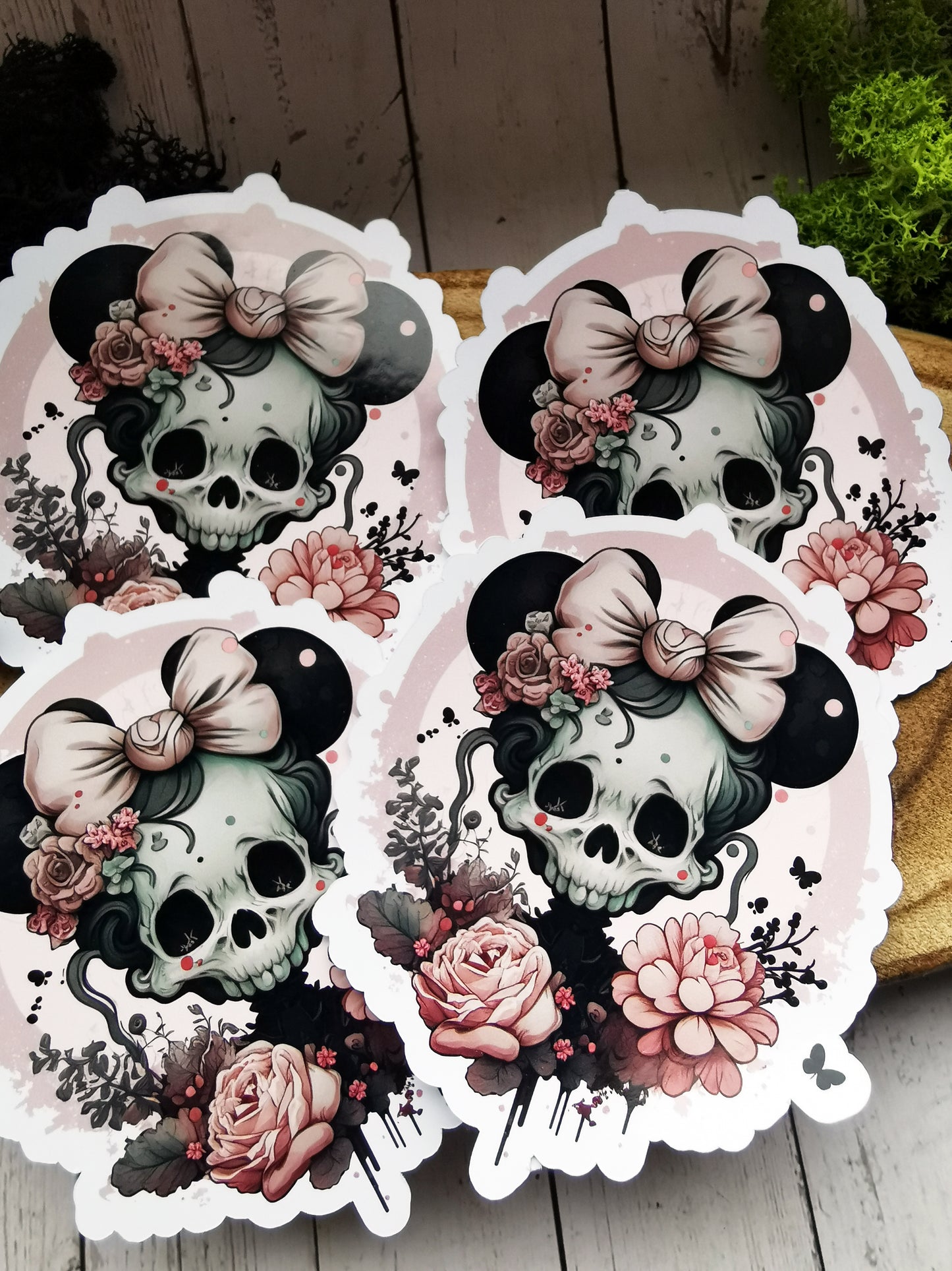 “Skull Mouse” stickers