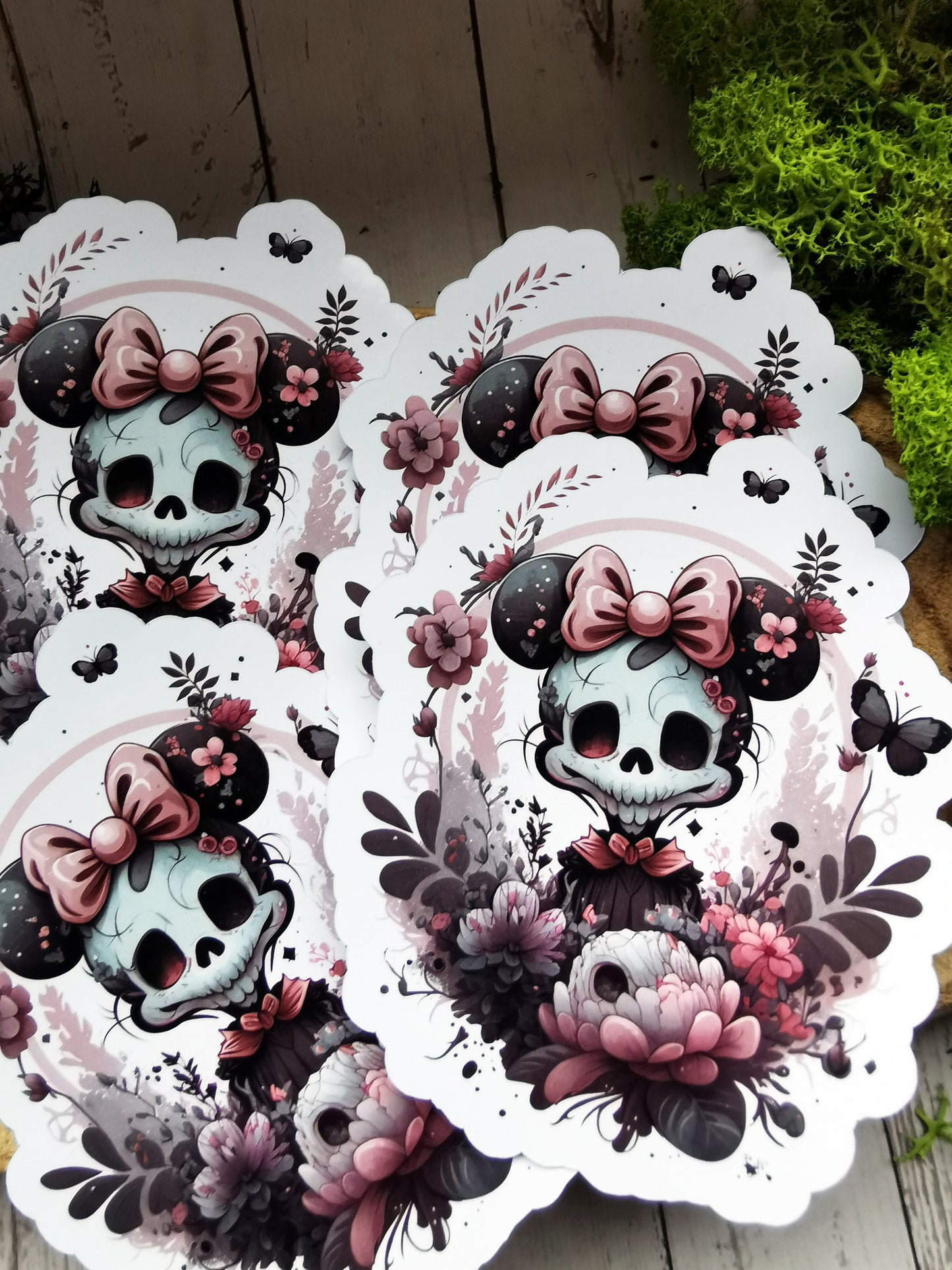 “Skull Mouse” stickers