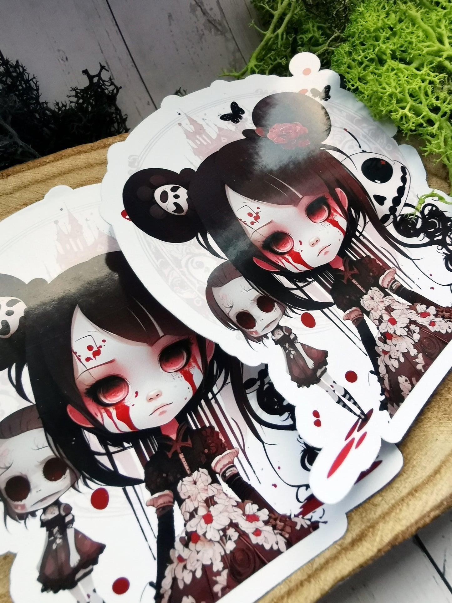 Stickers "Goth Anime"