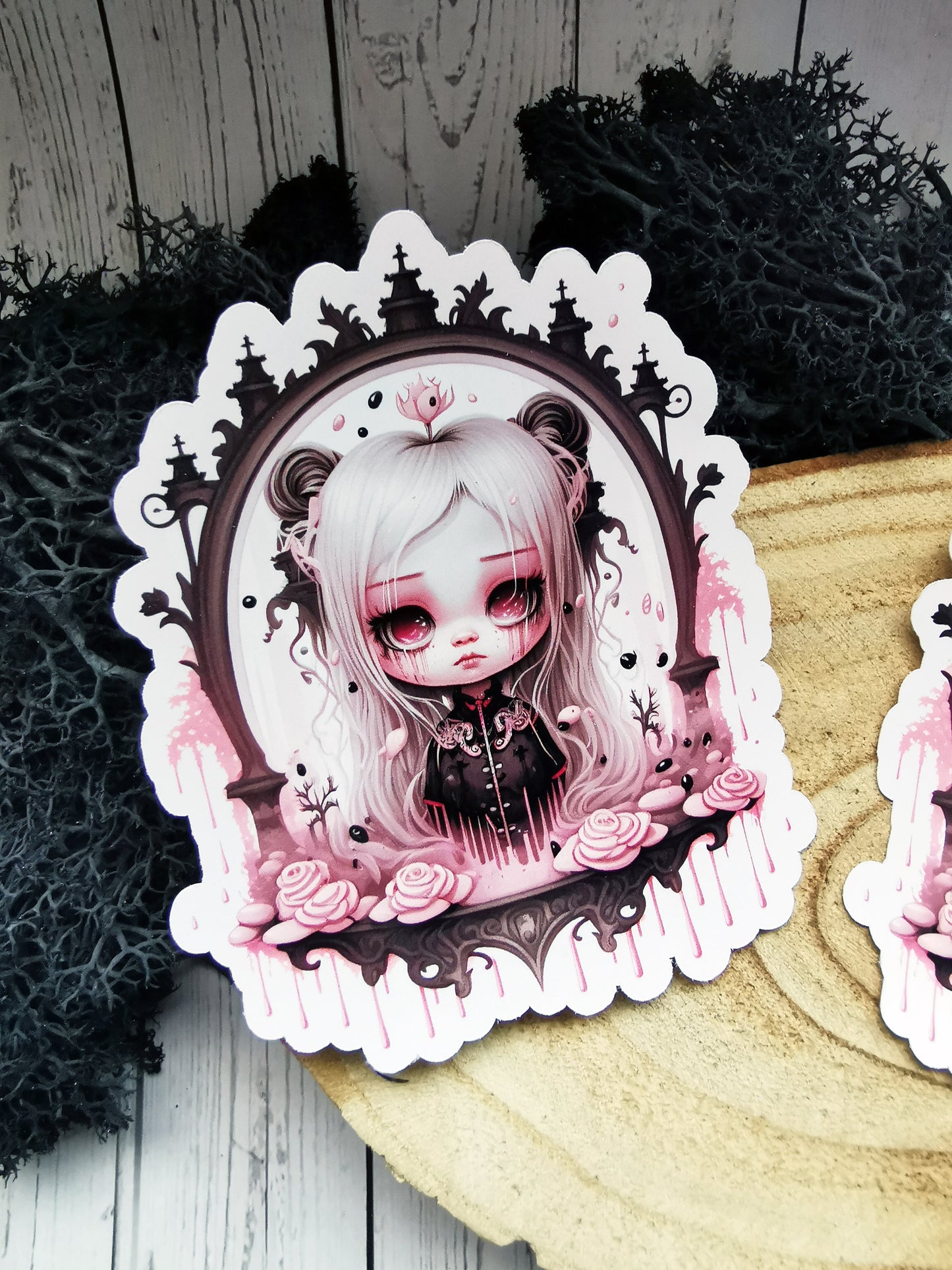 Stickers "Creepy Girl"