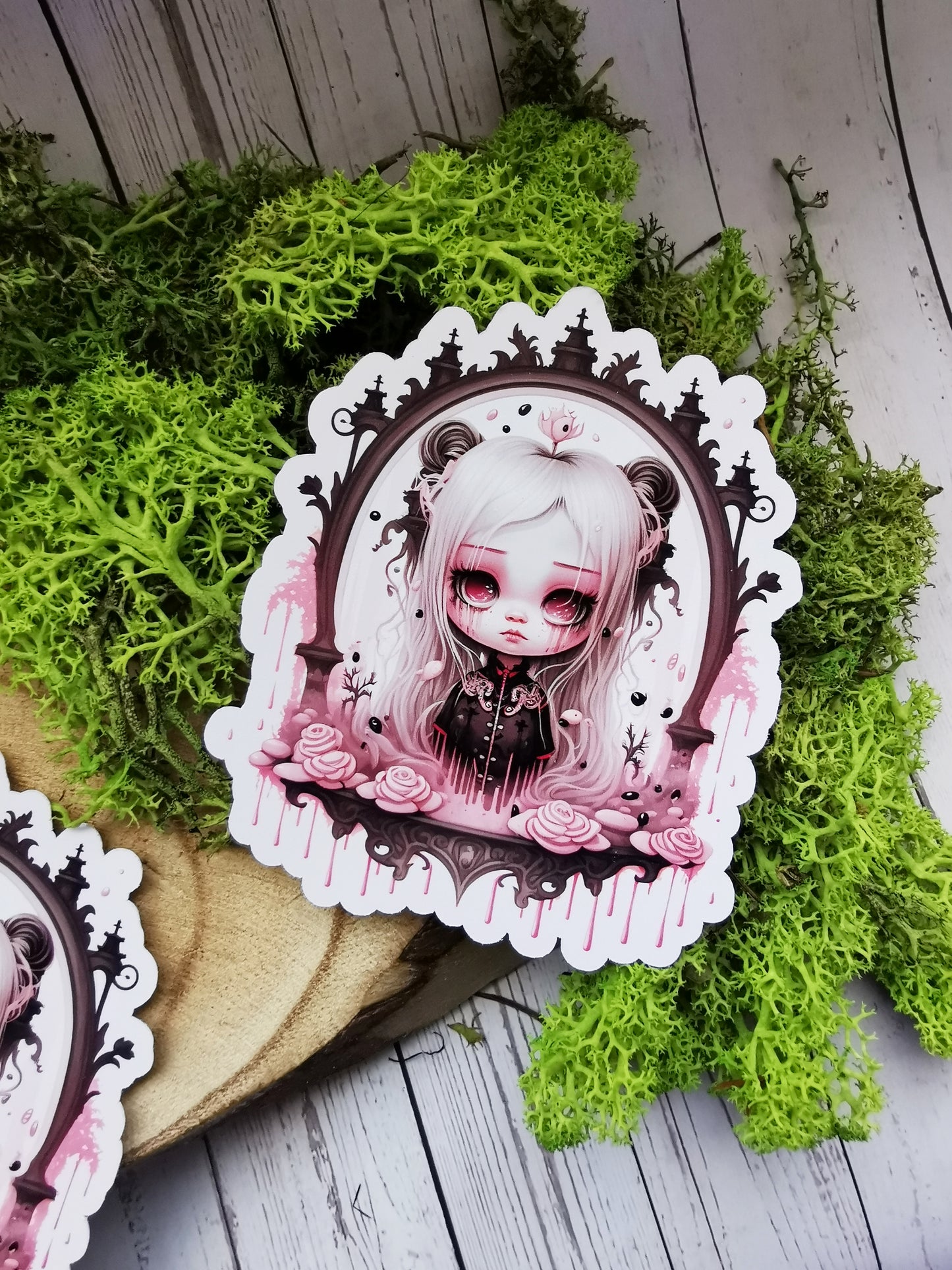 Stickers "Creepy Girl"