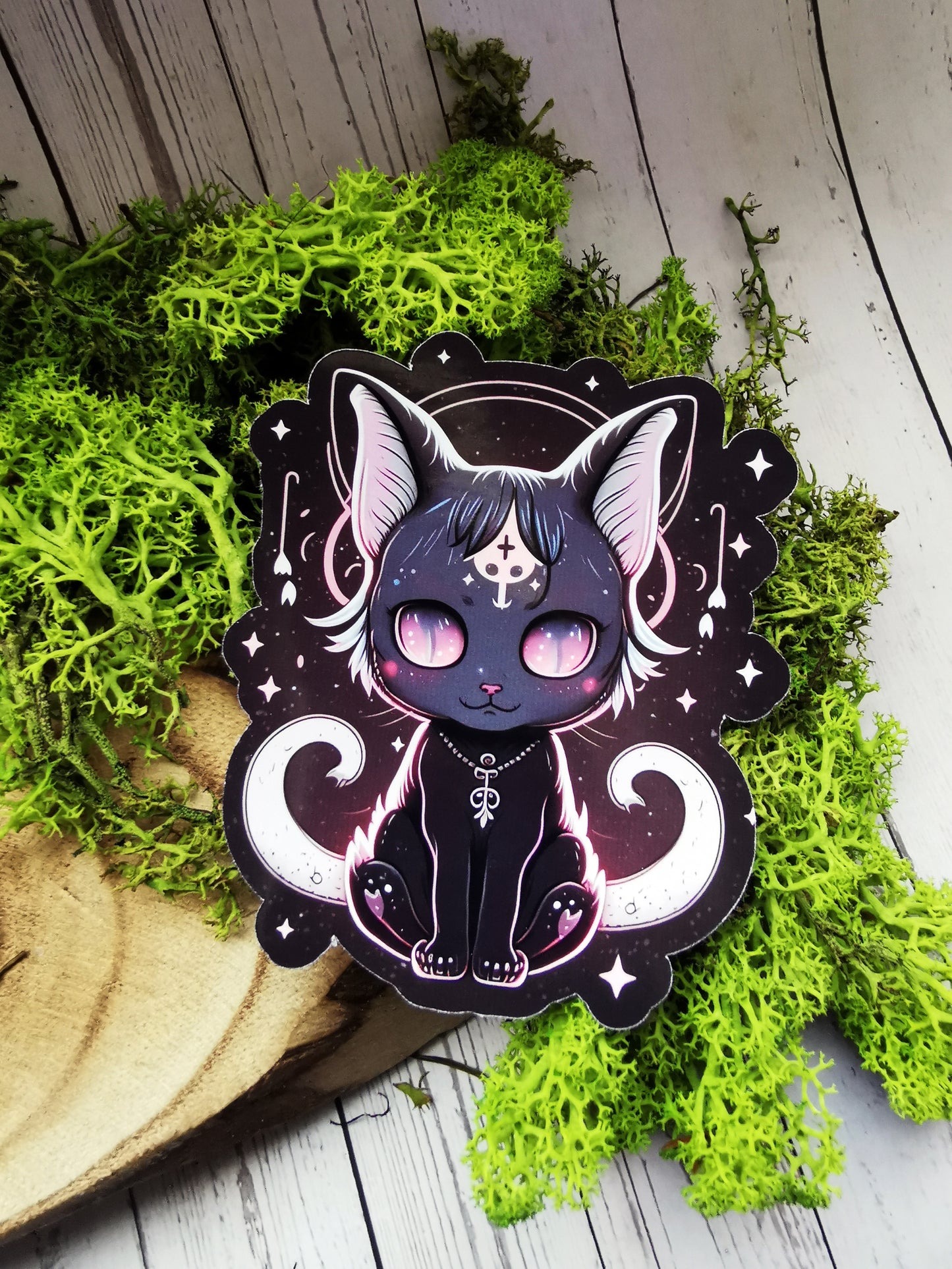 Black Cat Stickers