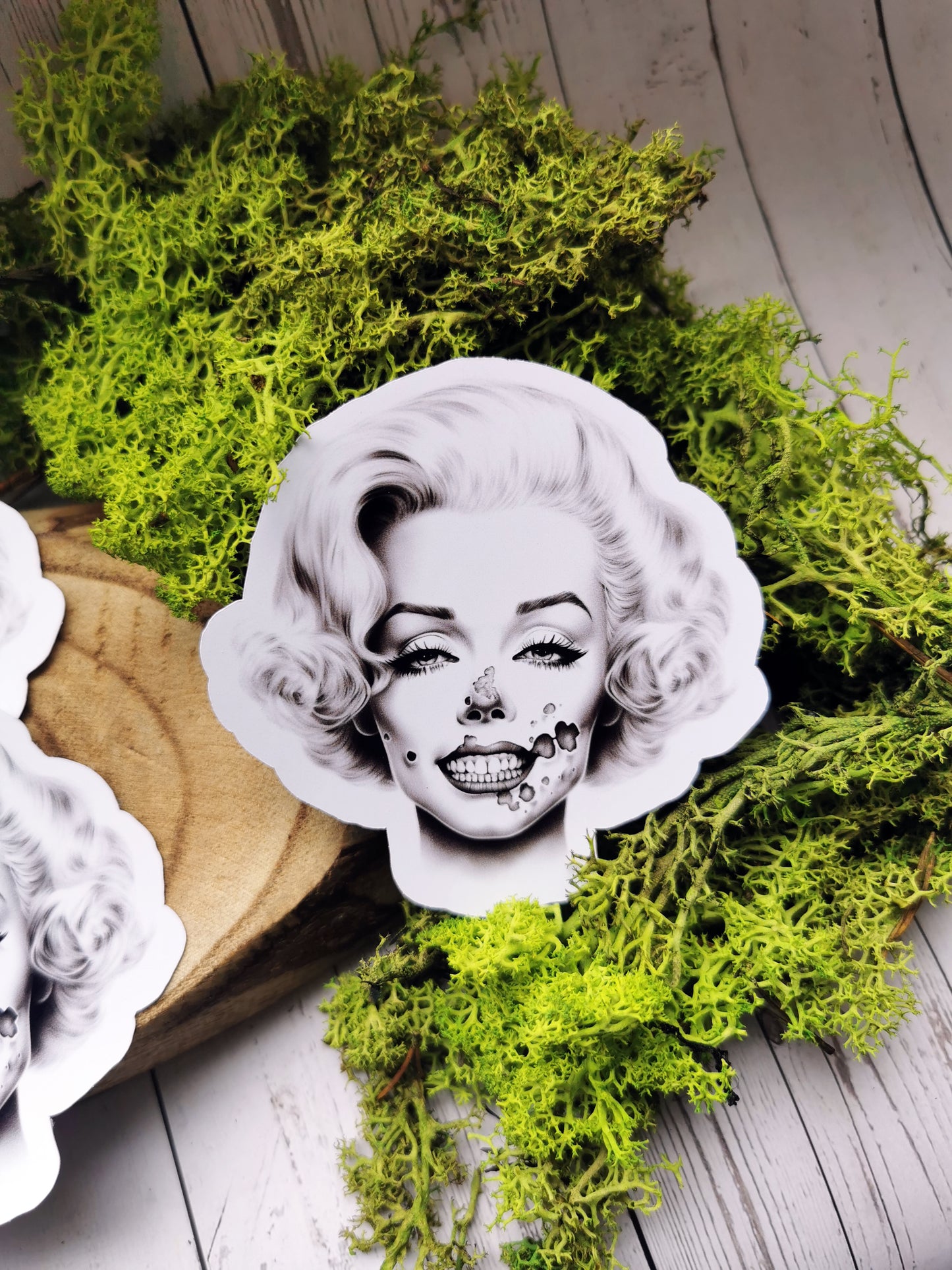 “Marilyn Zombie” Stickers