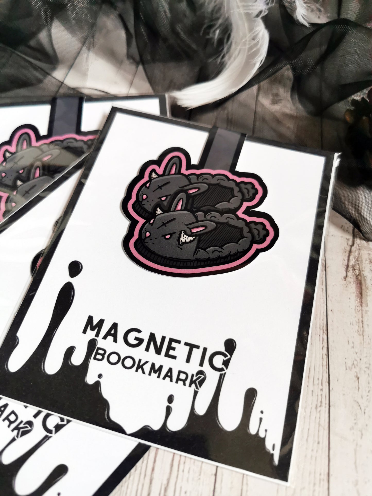 Magnetic Bookmark "Satanic Slippers"