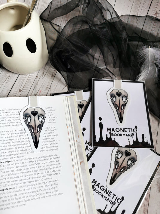 Magnetic Bookmark "Skull"