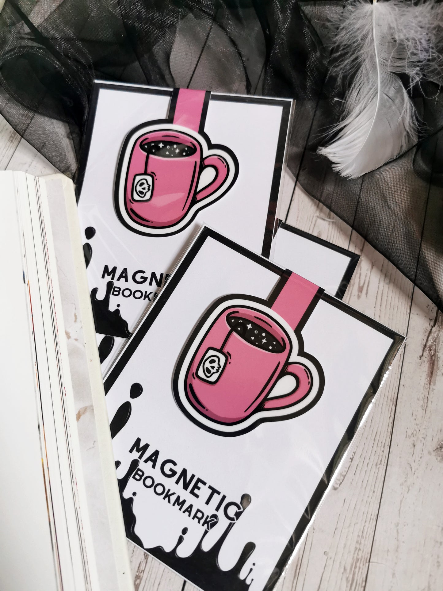 Magnetic Bookmark "Creepy Thee Mug"