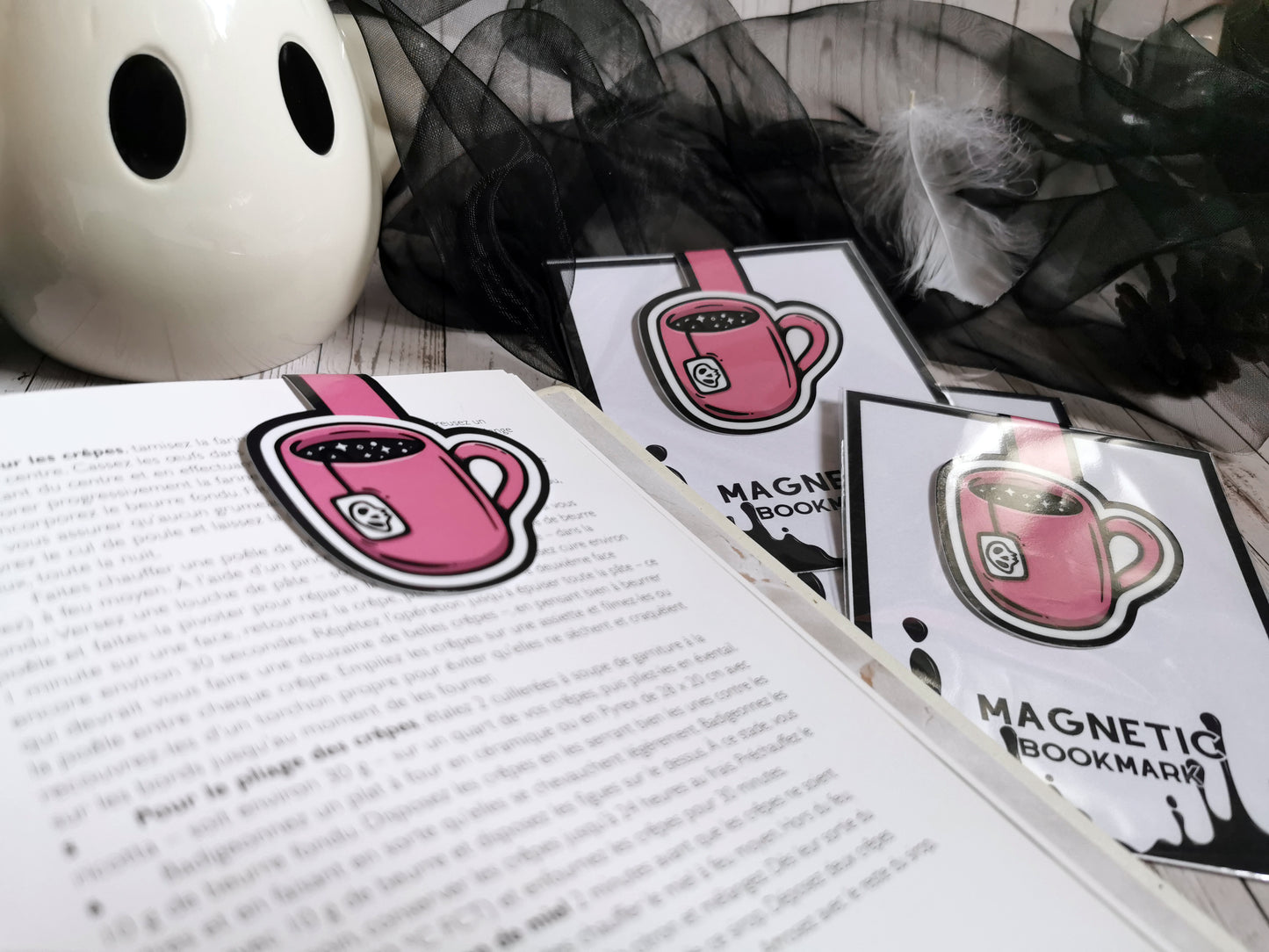 Magnetic Bookmark "Creepy Thee Mug"