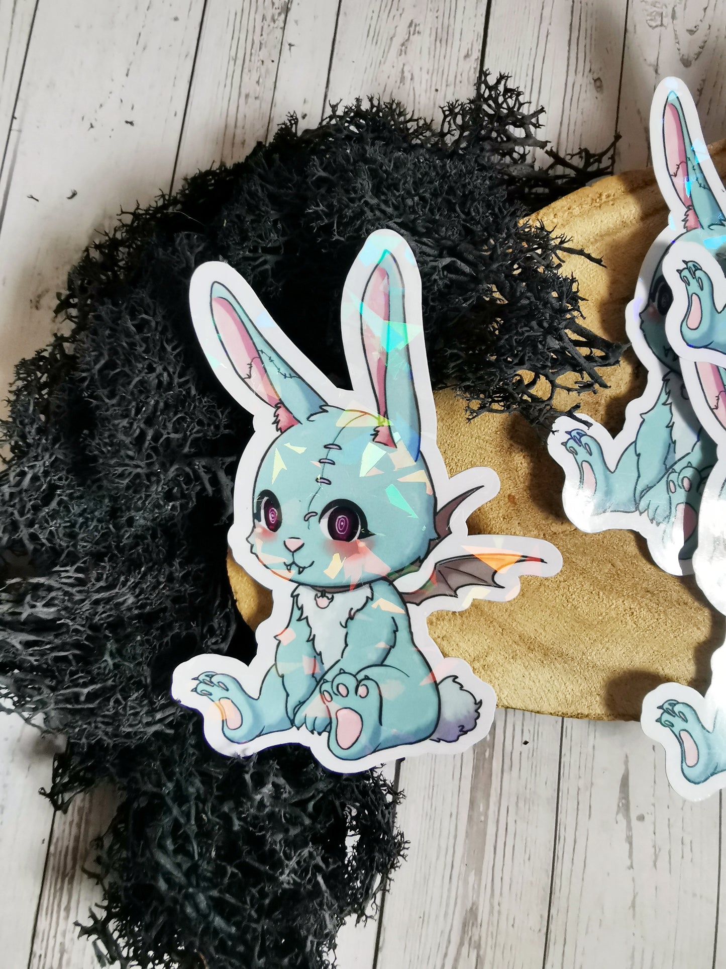 “Creepy Cute Bunny” Stickers