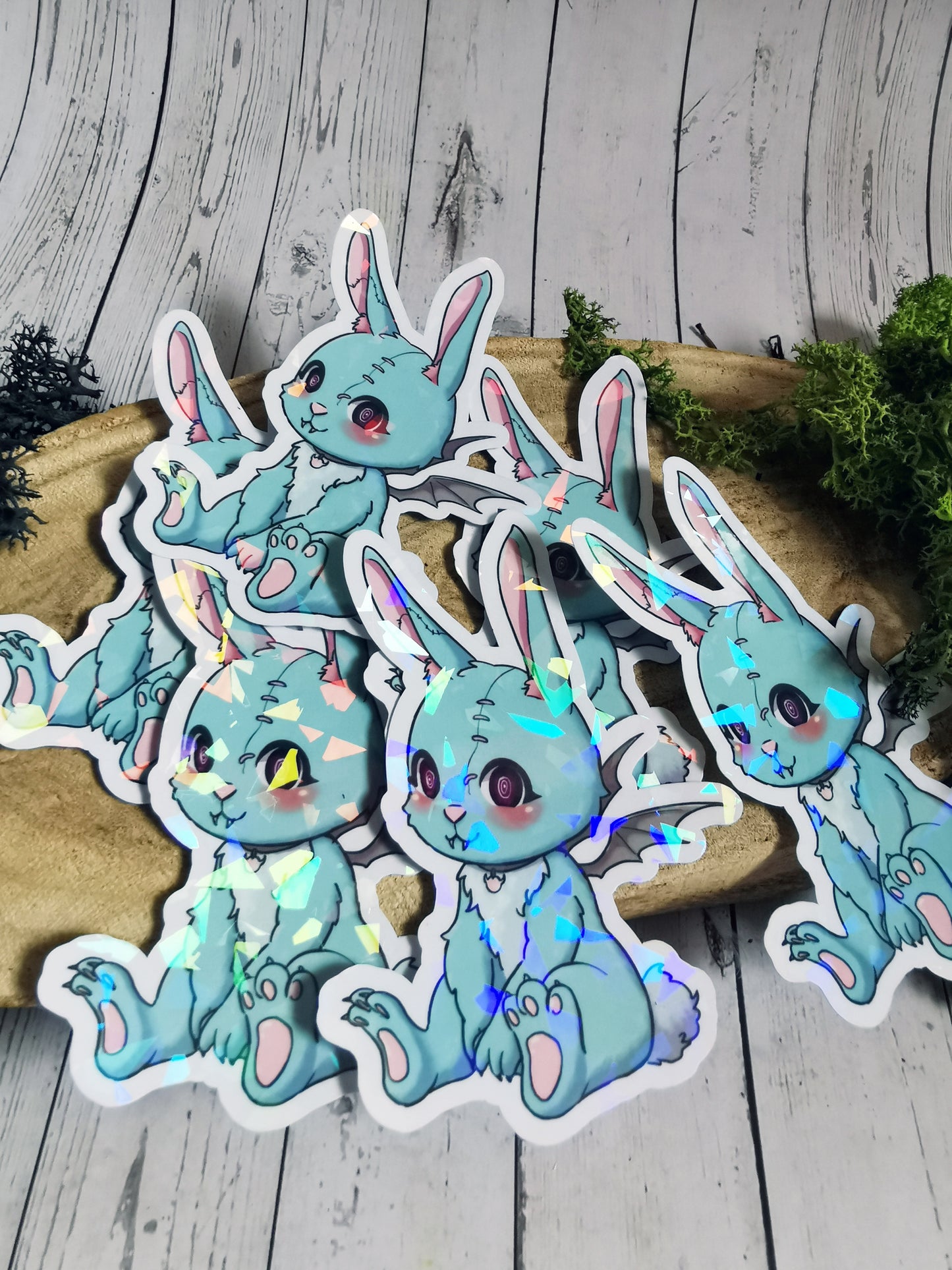 “Creepy Cute Bunny” Stickers