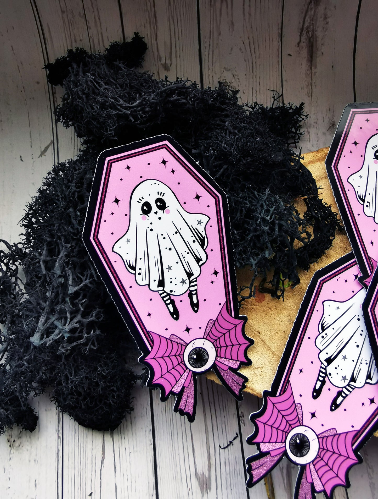 Stickers "Ghost in a Coffin"